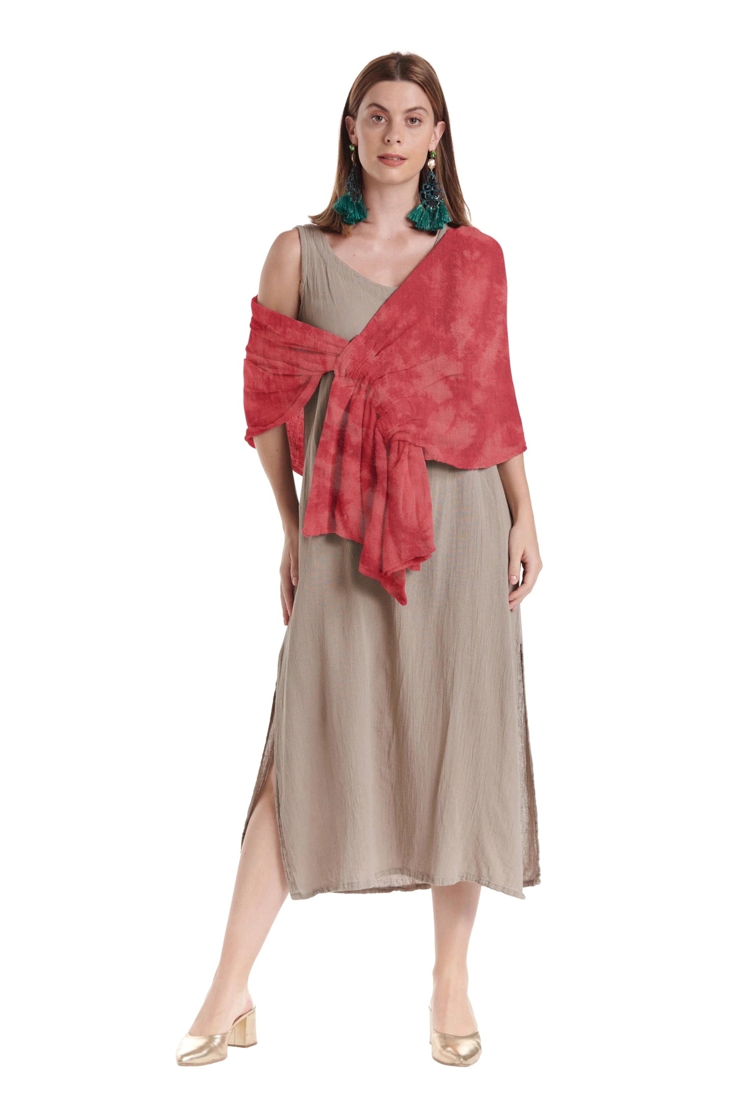 Marie Cotton Gauze Shawl-Oh My Gauze