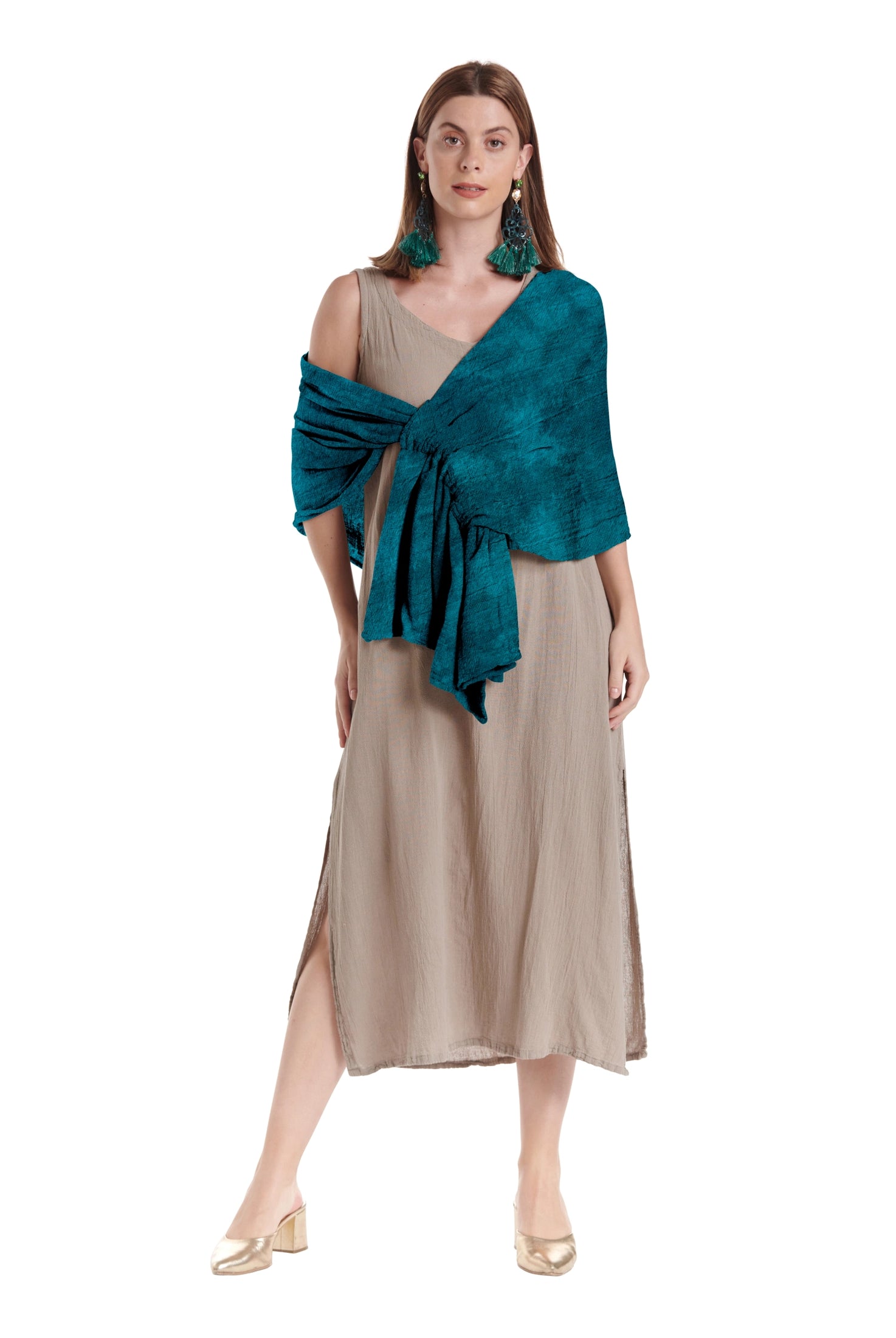 Marie Cotton Gauze Shawl-Oh My Gauze