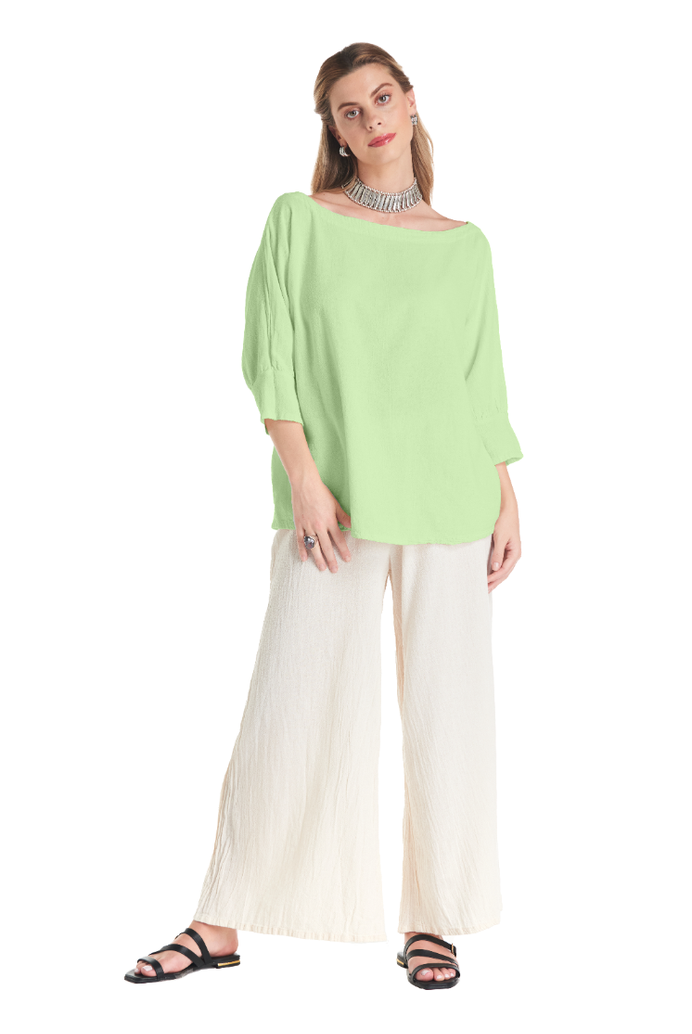 Marina Cotton Gauze Blouse – Final Sale-Oh My Gauze