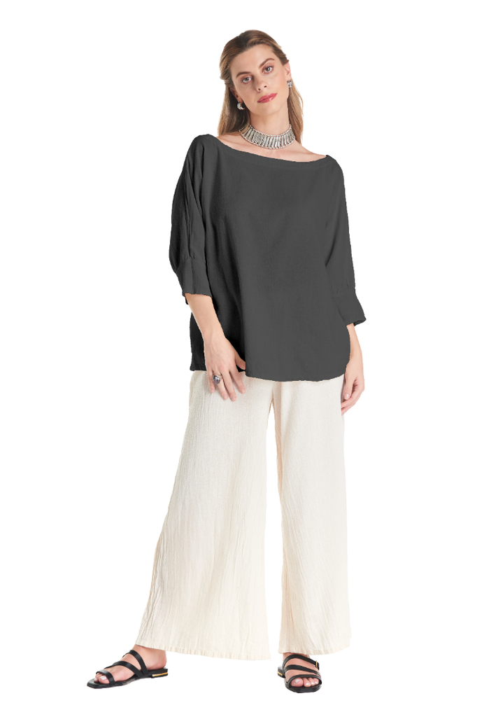 Marina Cotton Gauze Blouse – Final Sale-Oh My Gauze