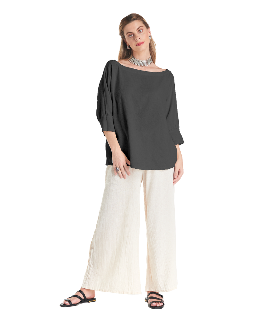 Marina Cotton Gauze Blouse - Final Sale-Oh My Gauze