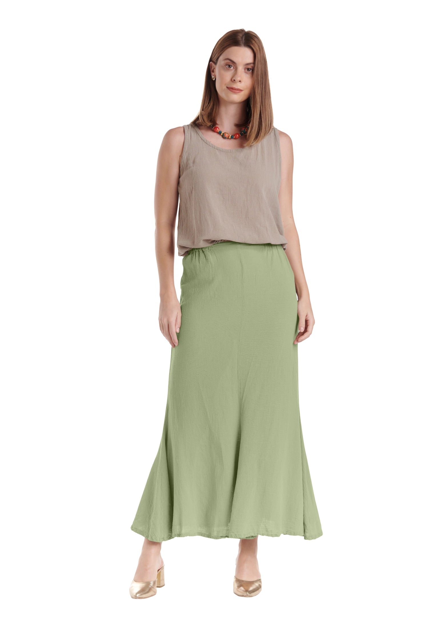 Mermaid Cotton Gauze Skirt-Oh My Gauze