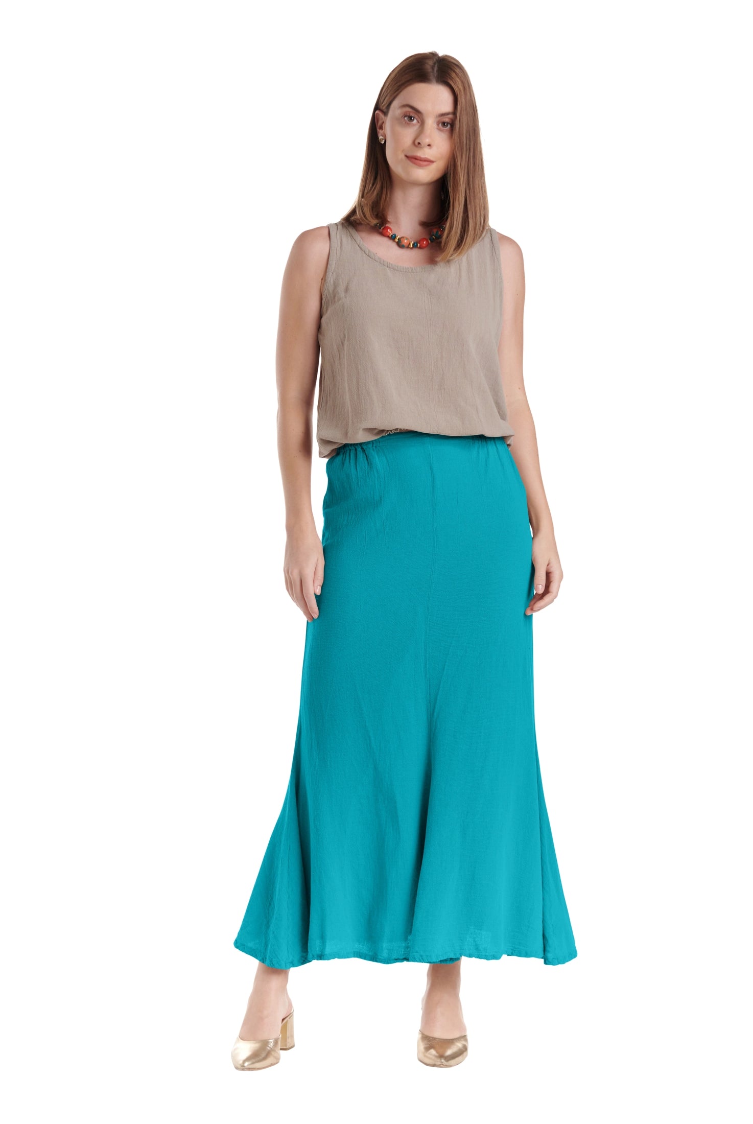 Mermaid Cotton Gauze Skirt-Oh My Gauze