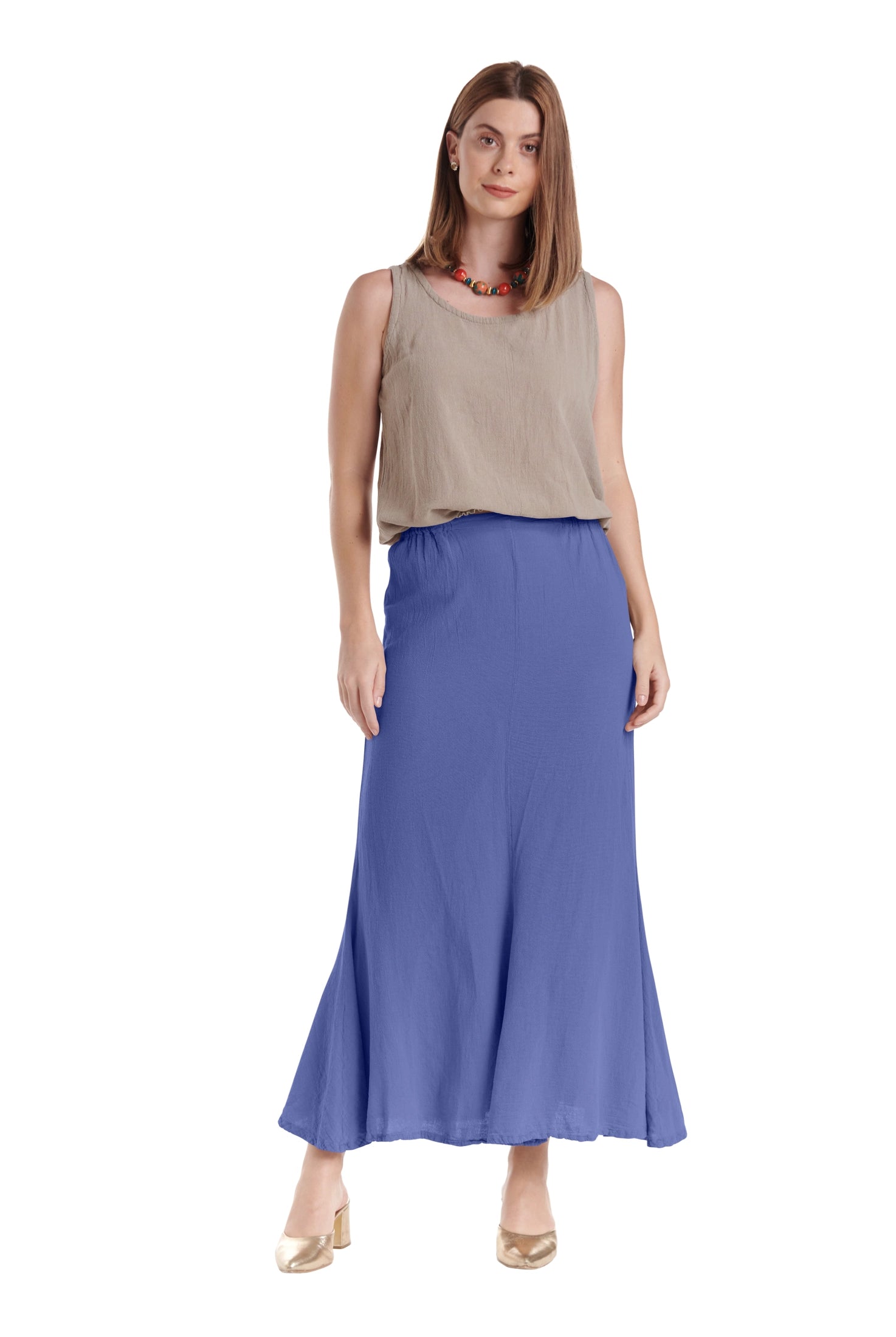 Mermaid Cotton Gauze Skirt-Oh My Gauze