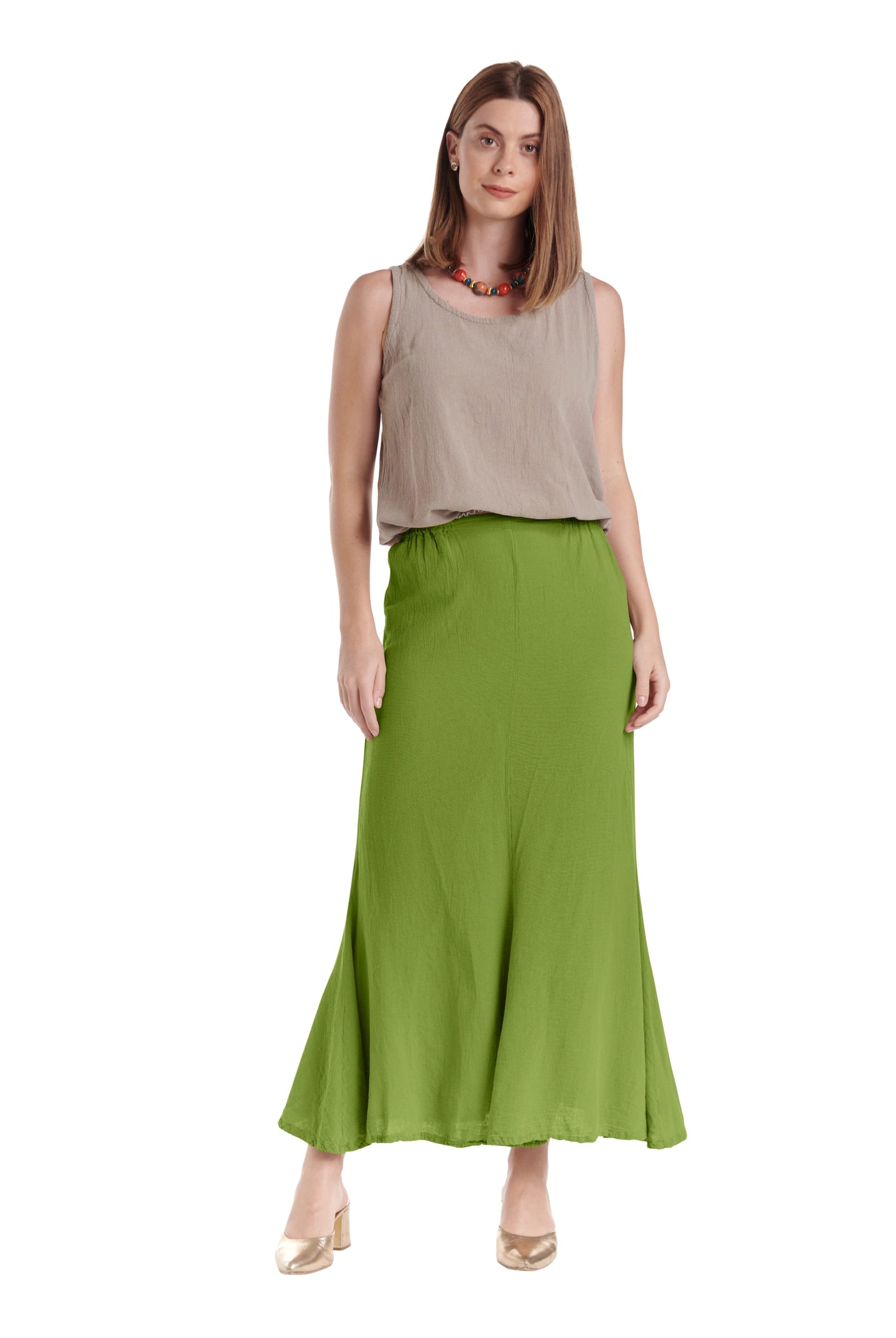 Mermaid Cotton Gauze Skirt-Oh My Gauze