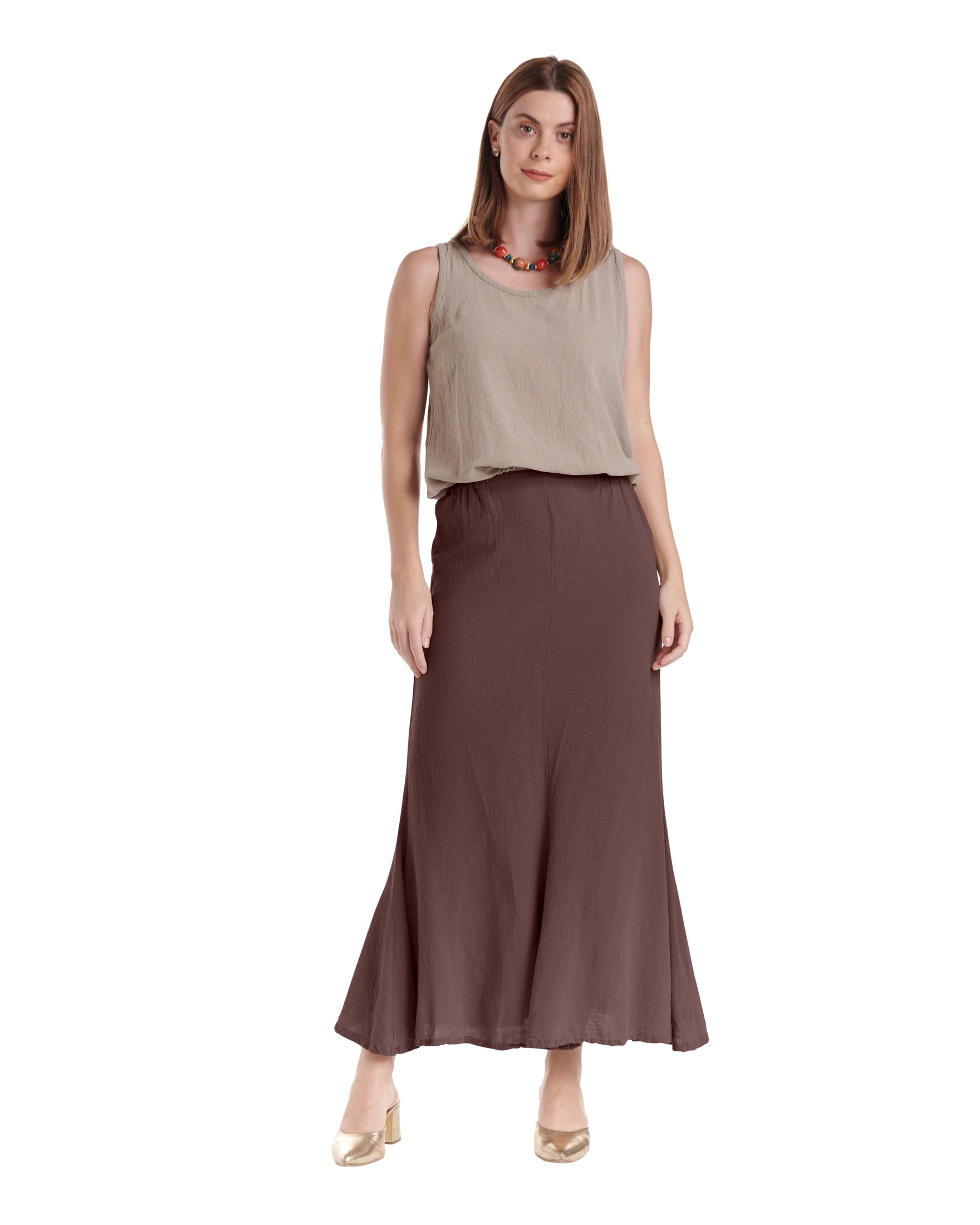 Mermaid Cotton Gauze Skirt-Oh My Gauze