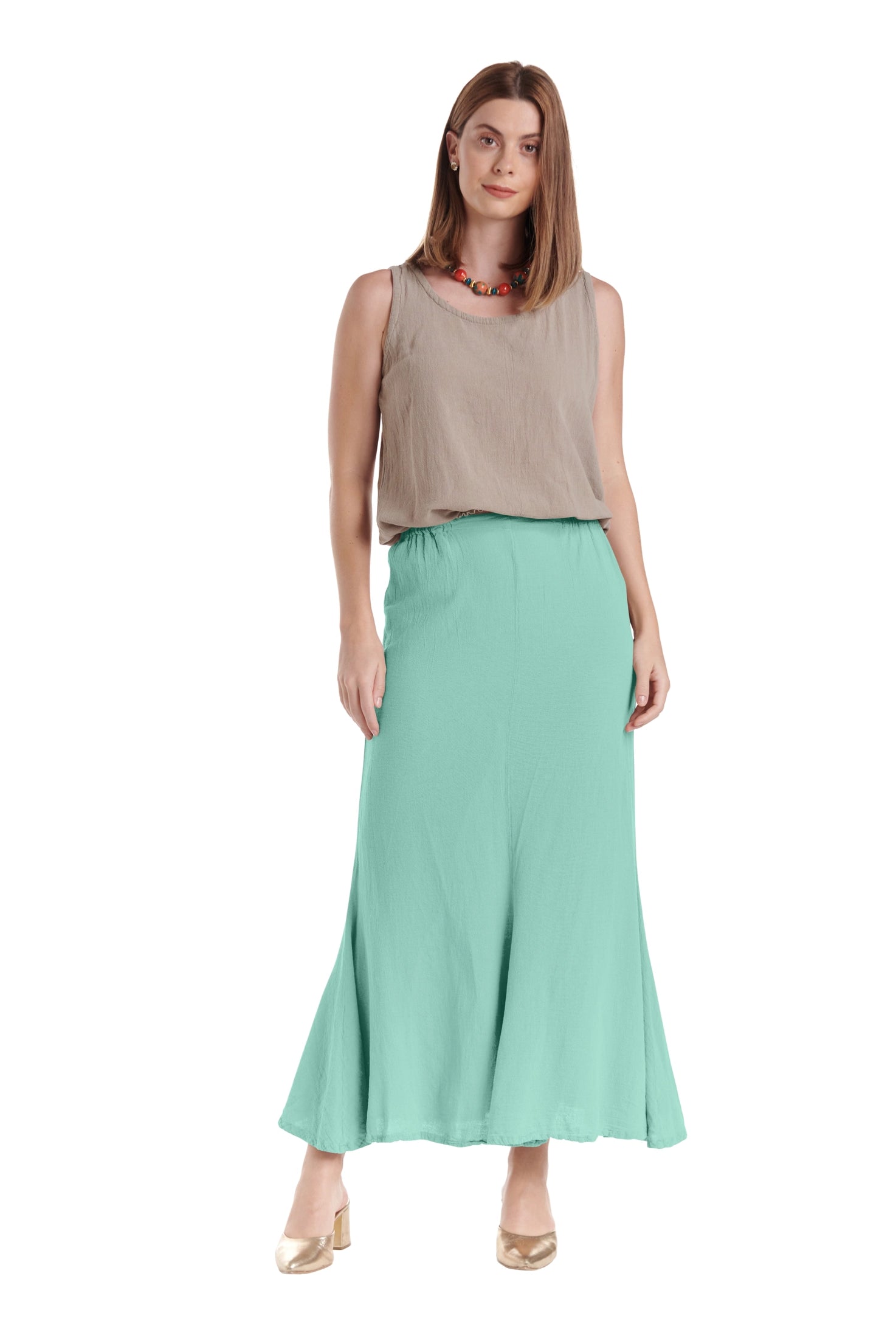 Mermaid Cotton Gauze Skirt-Oh My Gauze