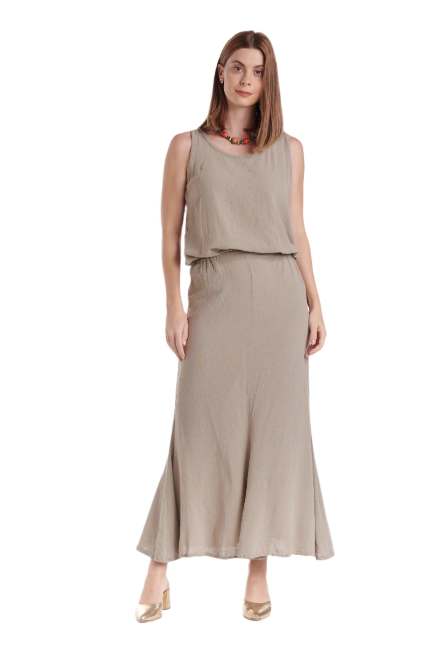 Mermaid Cotton Gauze Skirt-Oh My Gauze