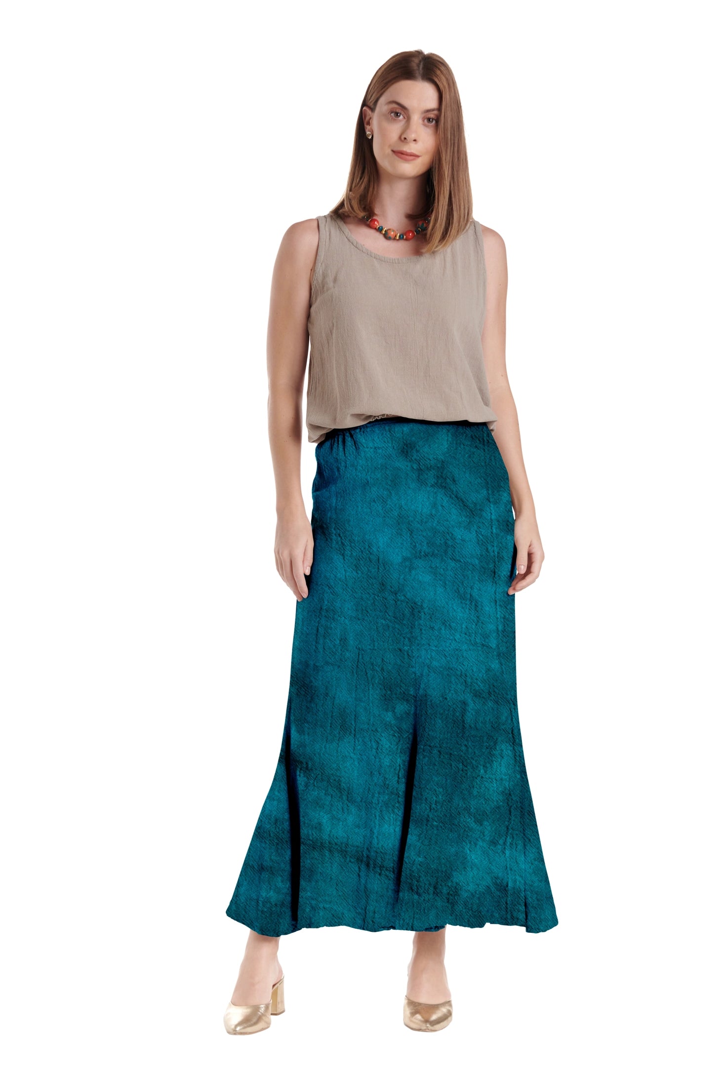 Mermaid Cotton Gauze Skirt-Oh My Gauze