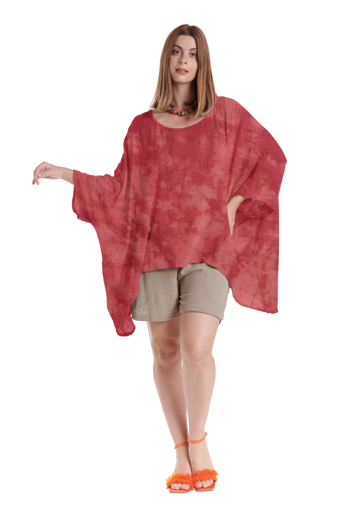 Name-It-Jane Cotton Gauze Blouse-Oh My Gauze