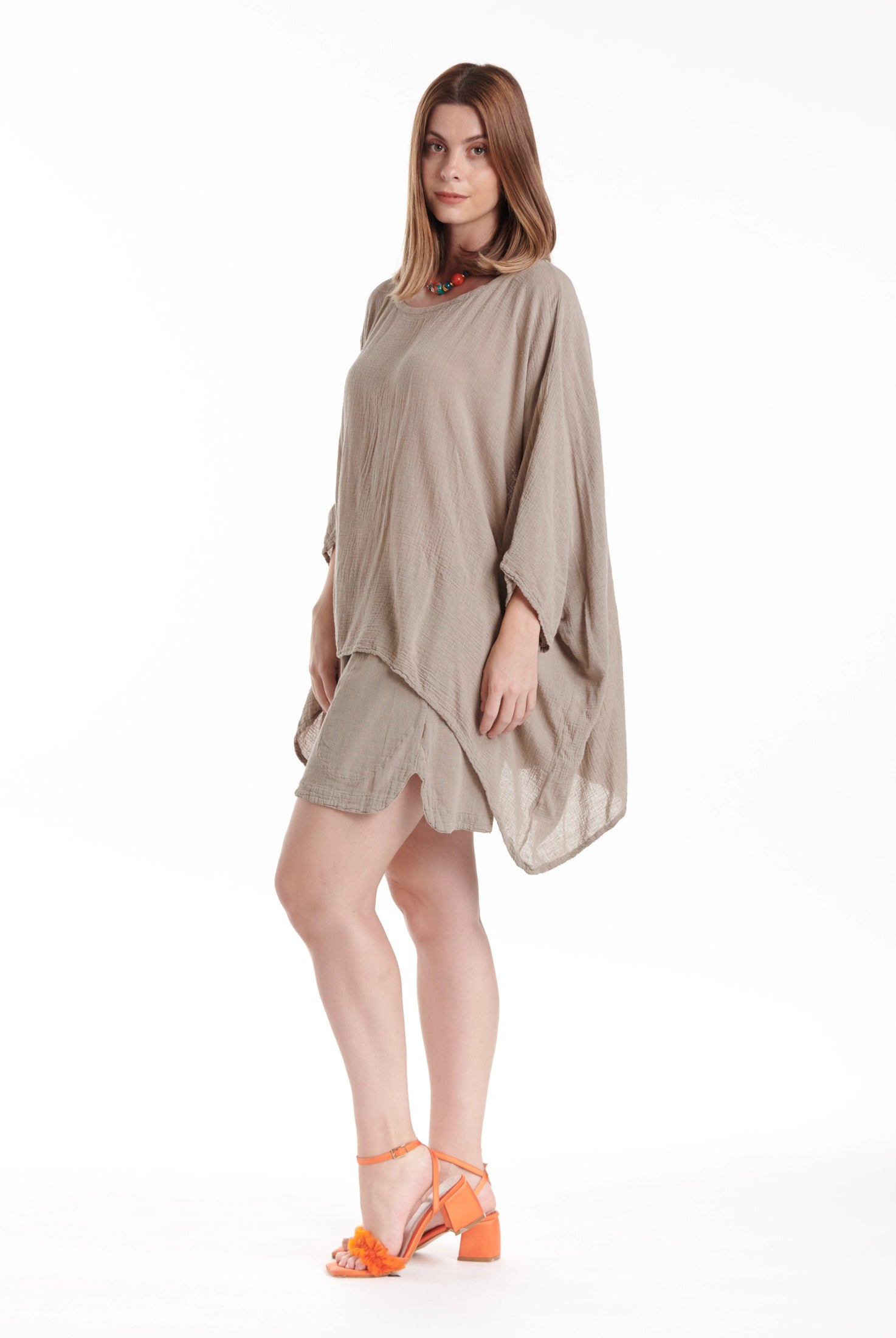 Name-It-Jane Cotton Gauze Blouse-Oh My Gauze