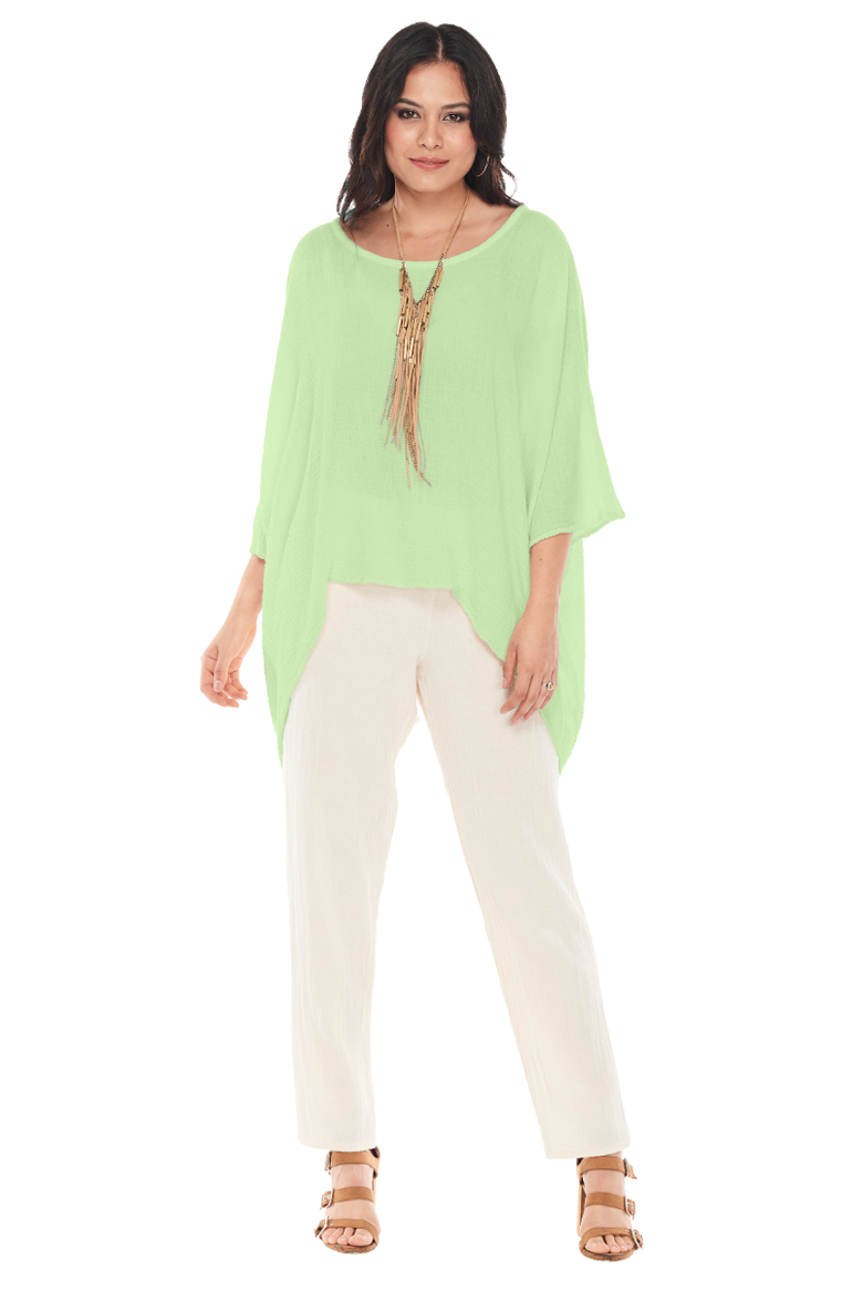 Name-It-Jane Cotton Gauze Blouse-Oh My Gauze