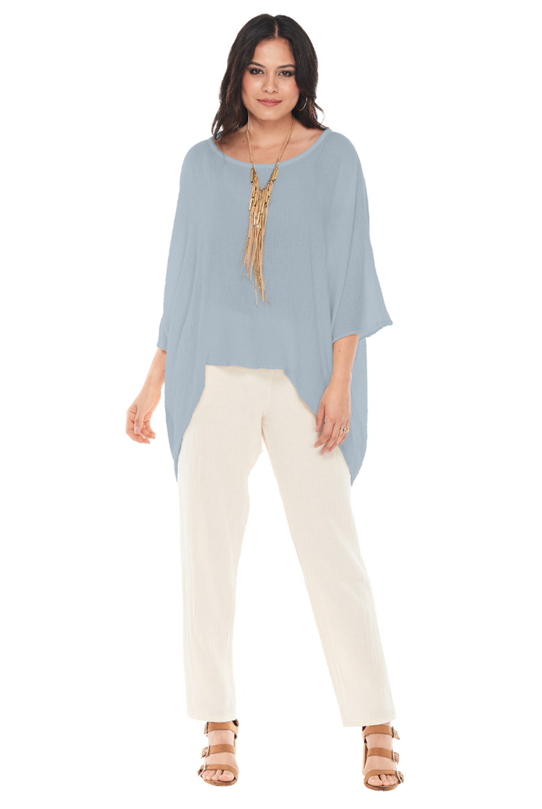 Name-It-Jane Cotton Gauze Blouse-Oh My Gauze