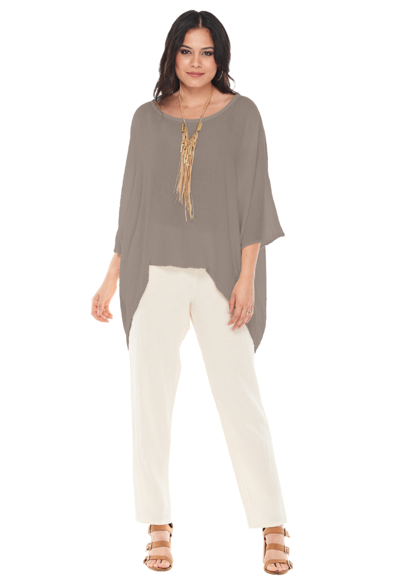 Name-It-Jane Cotton Gauze Blouse-Oh My Gauze
