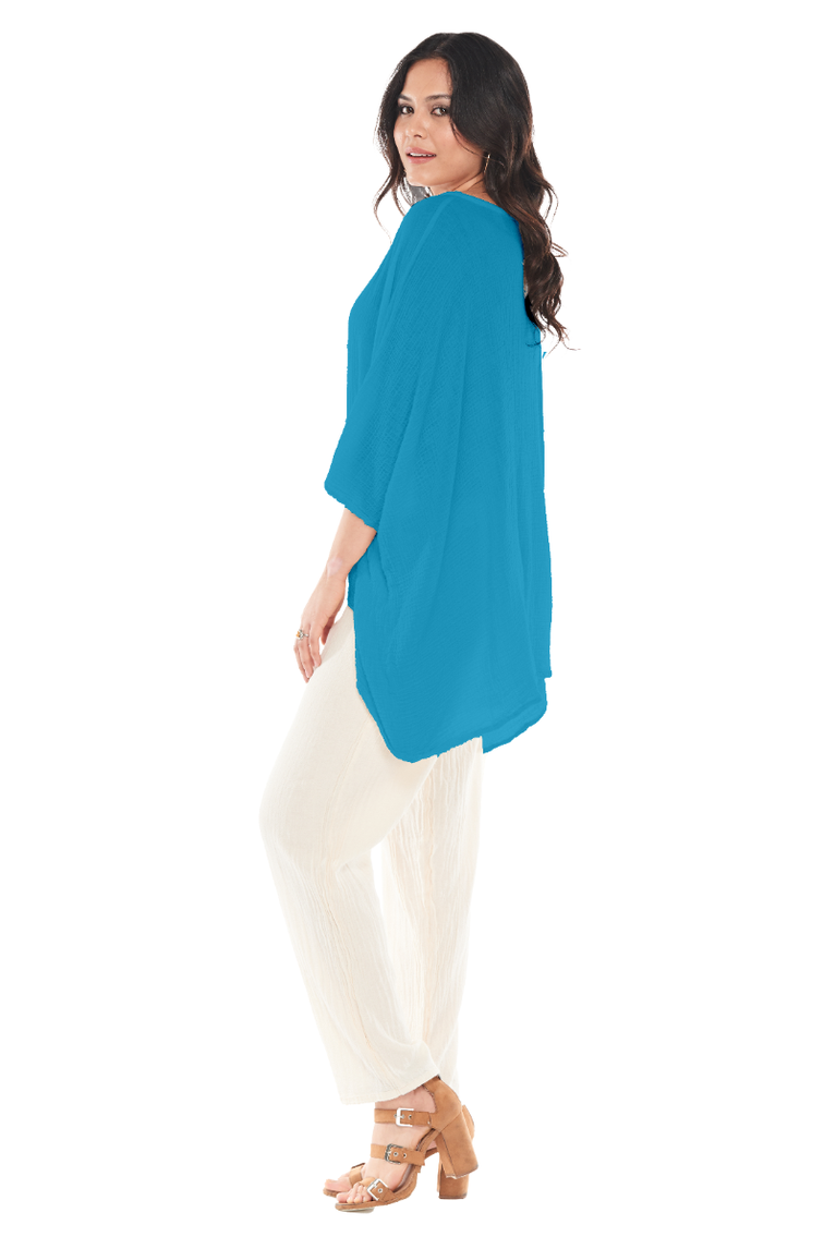 Name-It-Jane Cotton Gauze Blouse-Oh My Gauze