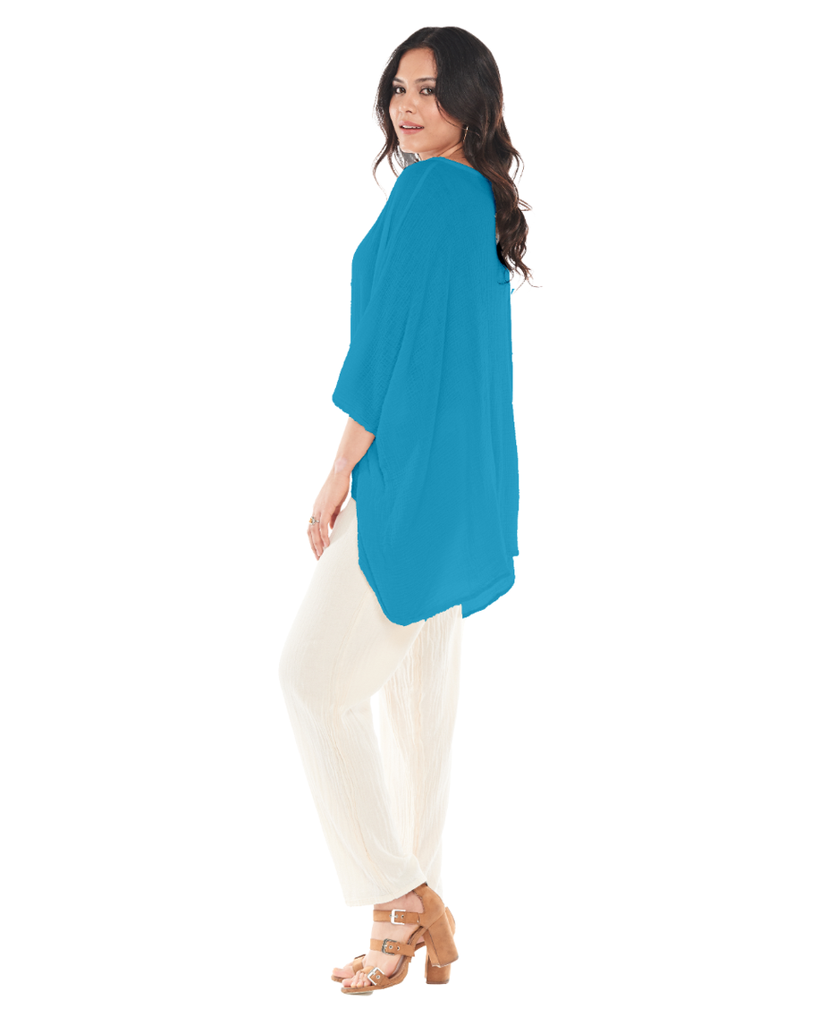 Name-It-Jane Cotton Gauze Blouse-Oh My Gauze