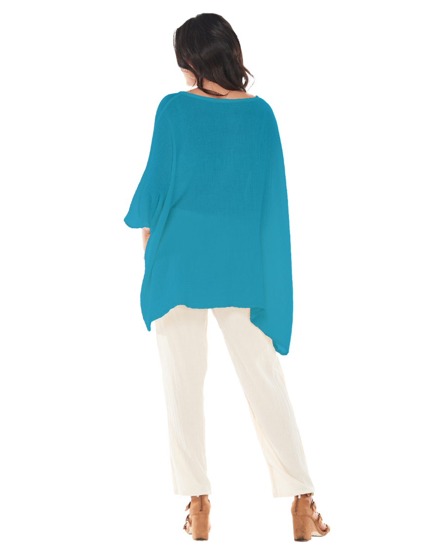 Name-It-Jane Cotton Gauze Blouse-Oh My Gauze