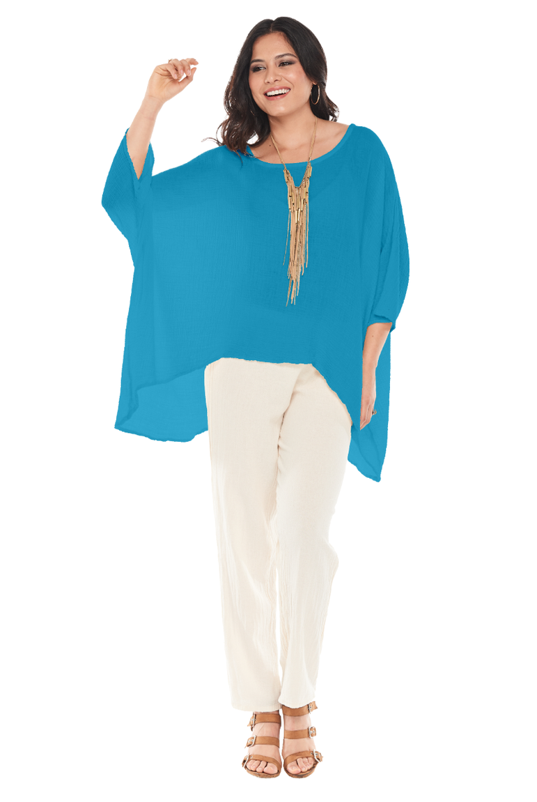 Name-It-Jane Cotton Gauze Blouse-Oh My Gauze