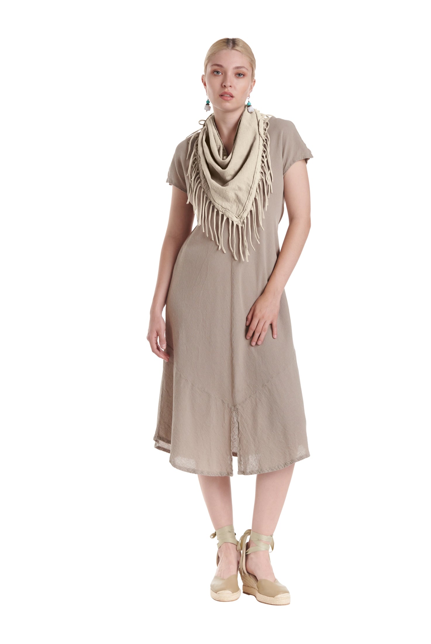 Triangle Cotton Gauze Scarf-Oh My Gauze