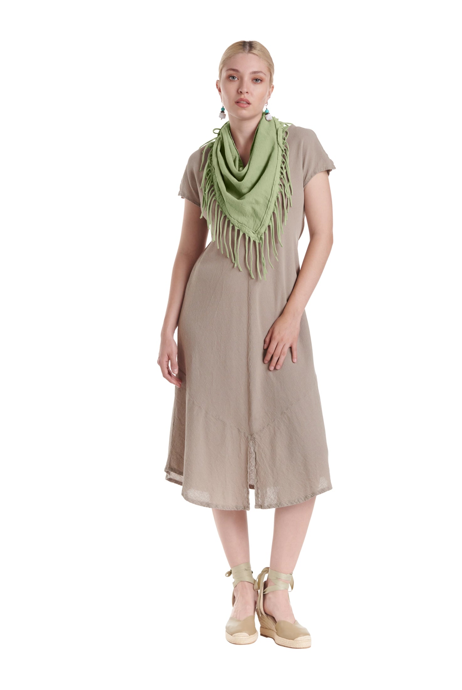 Triangle Cotton Gauze Scarf-Oh My Gauze