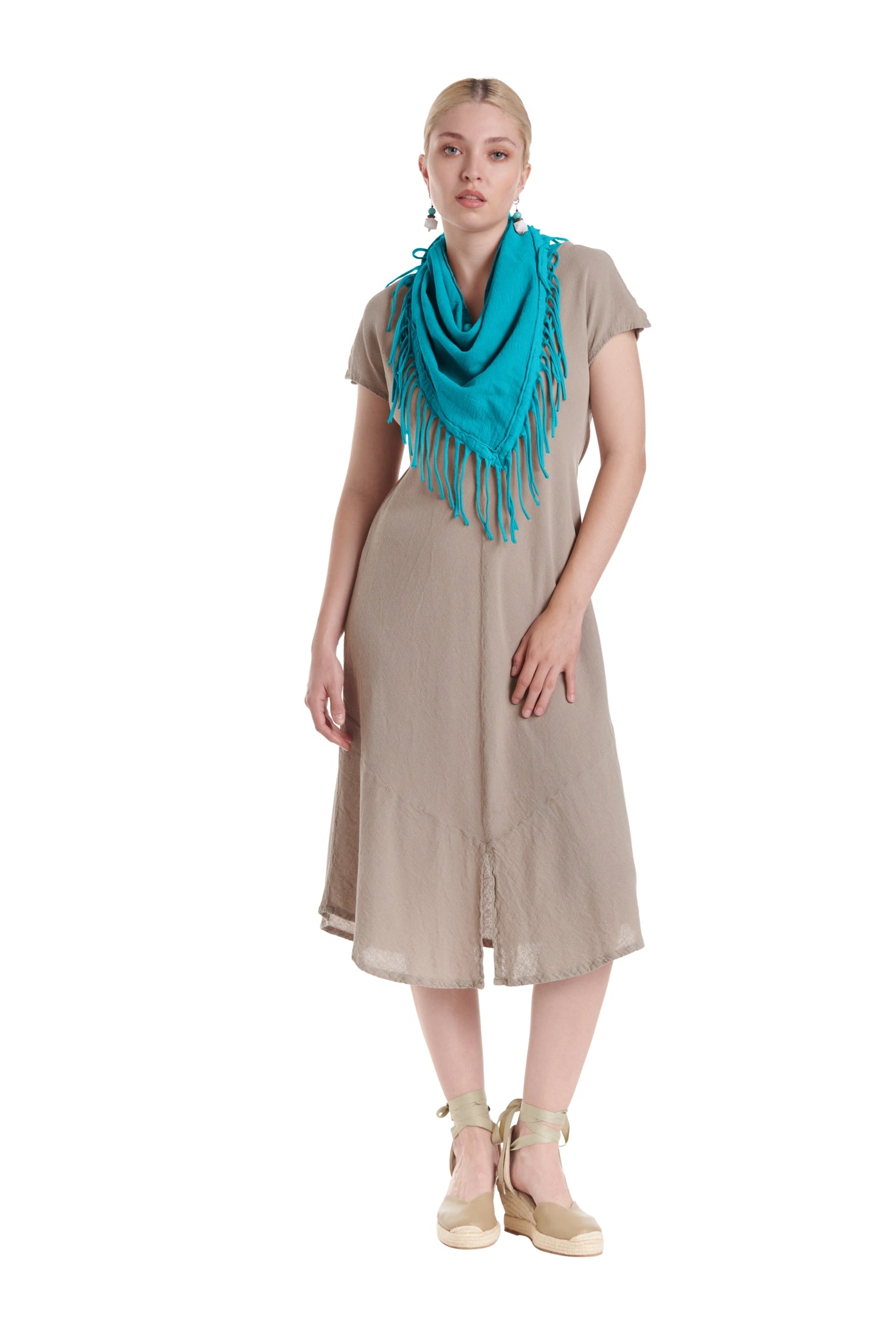 Triangle Cotton Gauze Scarf-Oh My Gauze