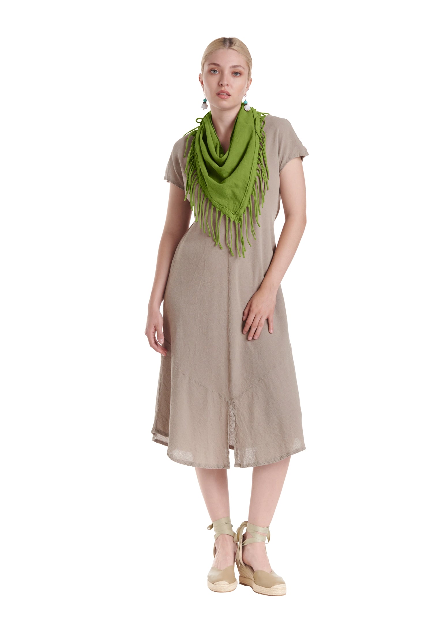 Triangle Cotton Gauze Scarf-Oh My Gauze