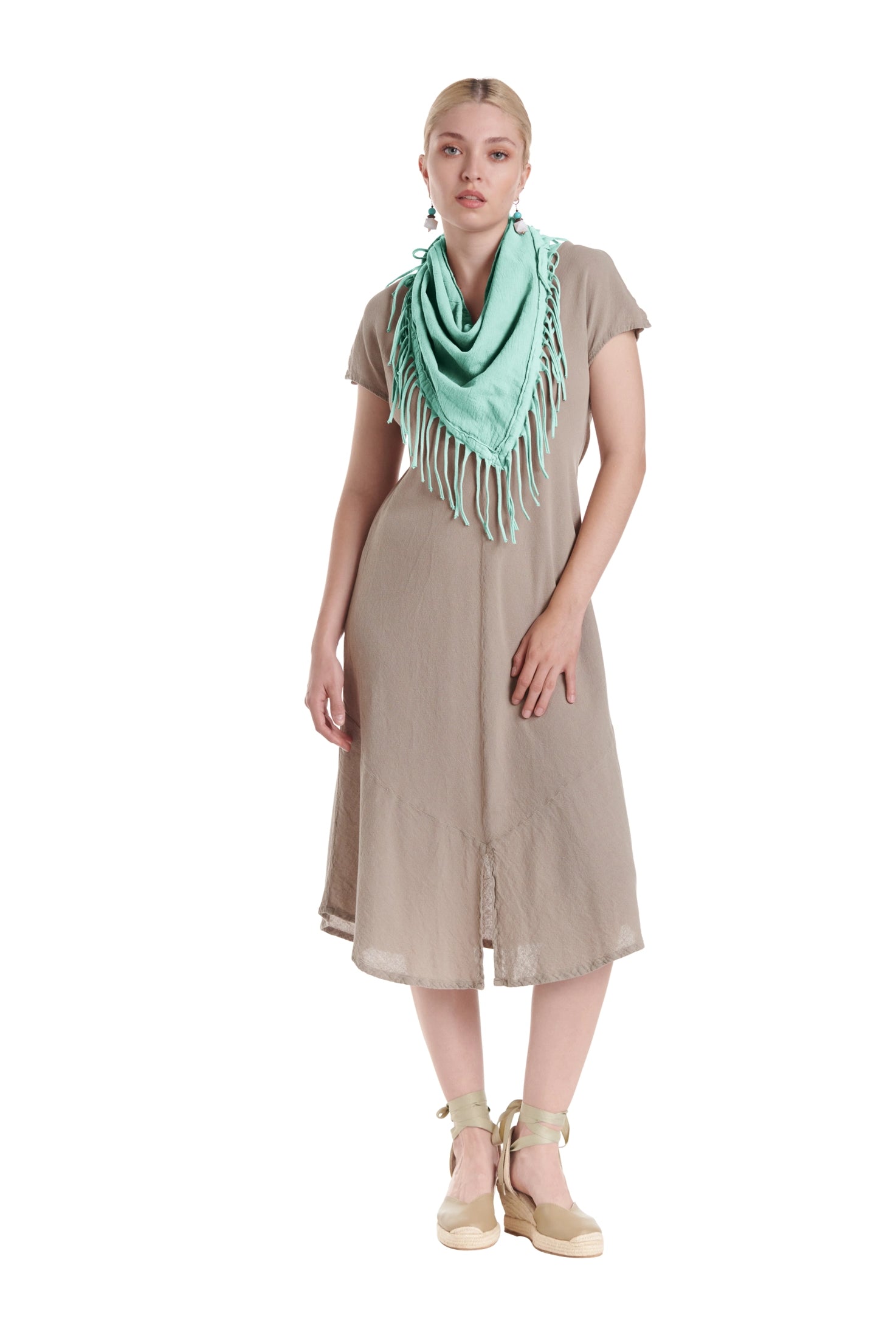 Triangle Cotton Gauze Scarf-Oh My Gauze