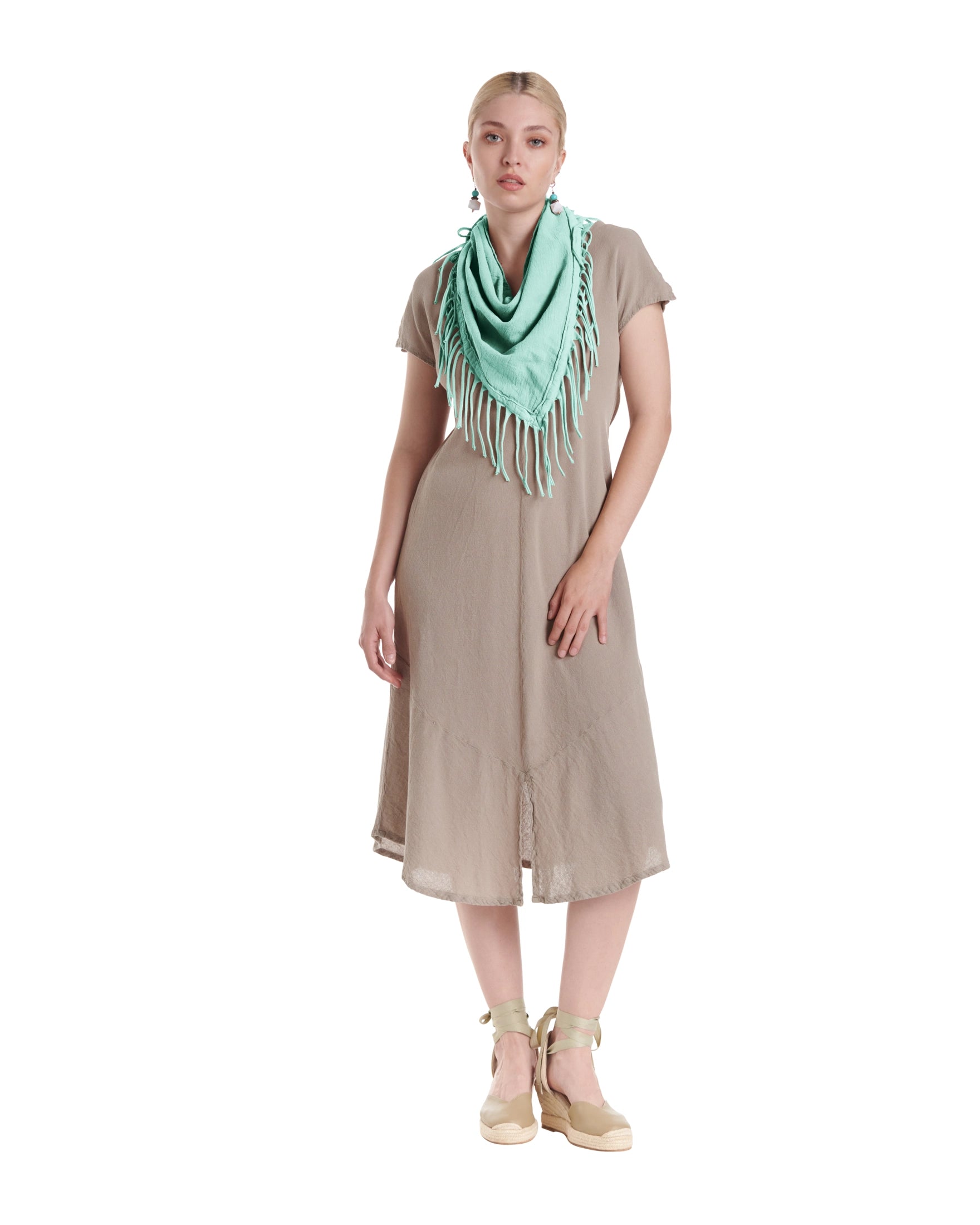 Triangle Cotton Gauze Scarf-Oh My Gauze