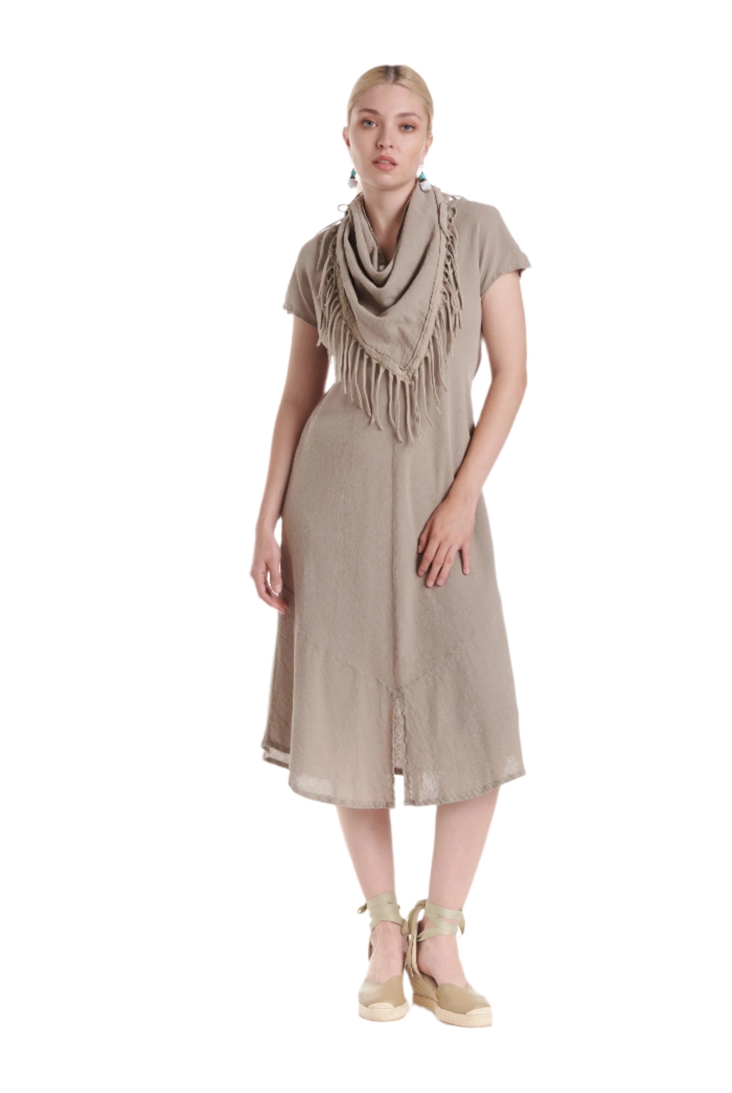 Triangle Cotton Gauze Scarf-Oh My Gauze