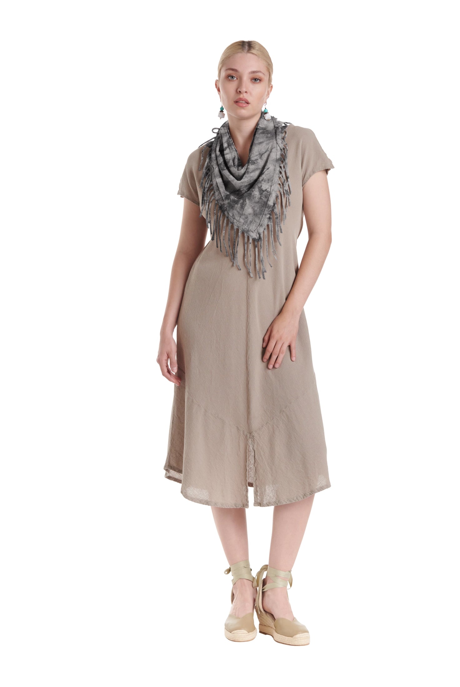 Triangle Cotton Gauze Scarf-Oh My Gauze