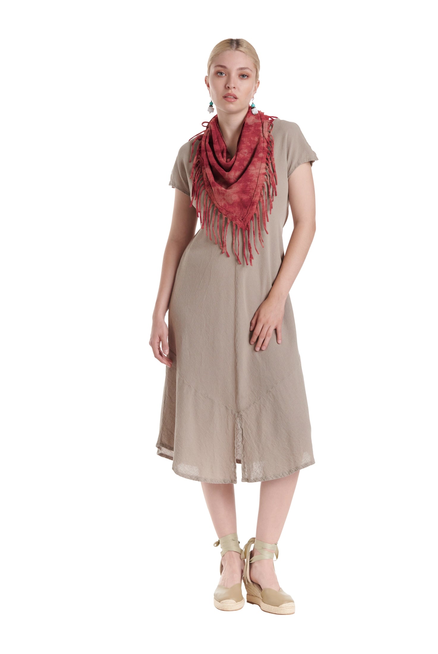 Triangle Cotton Gauze Scarf-Oh My Gauze