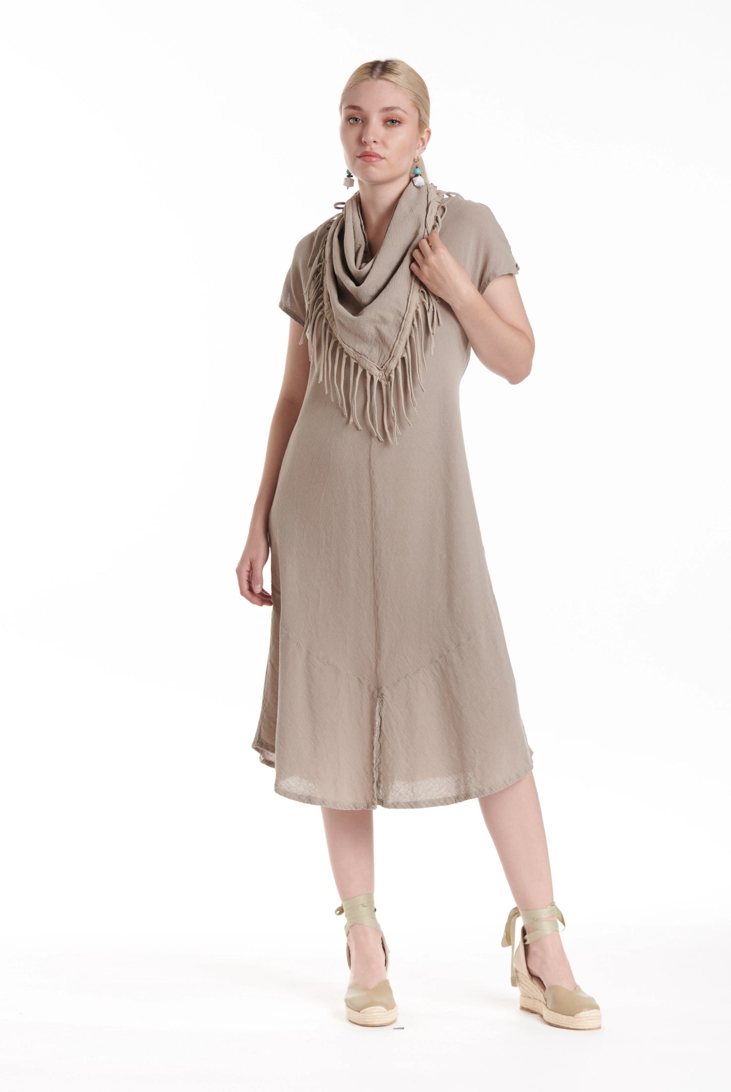 Triangle Cotton Gauze Scarf-Oh My Gauze