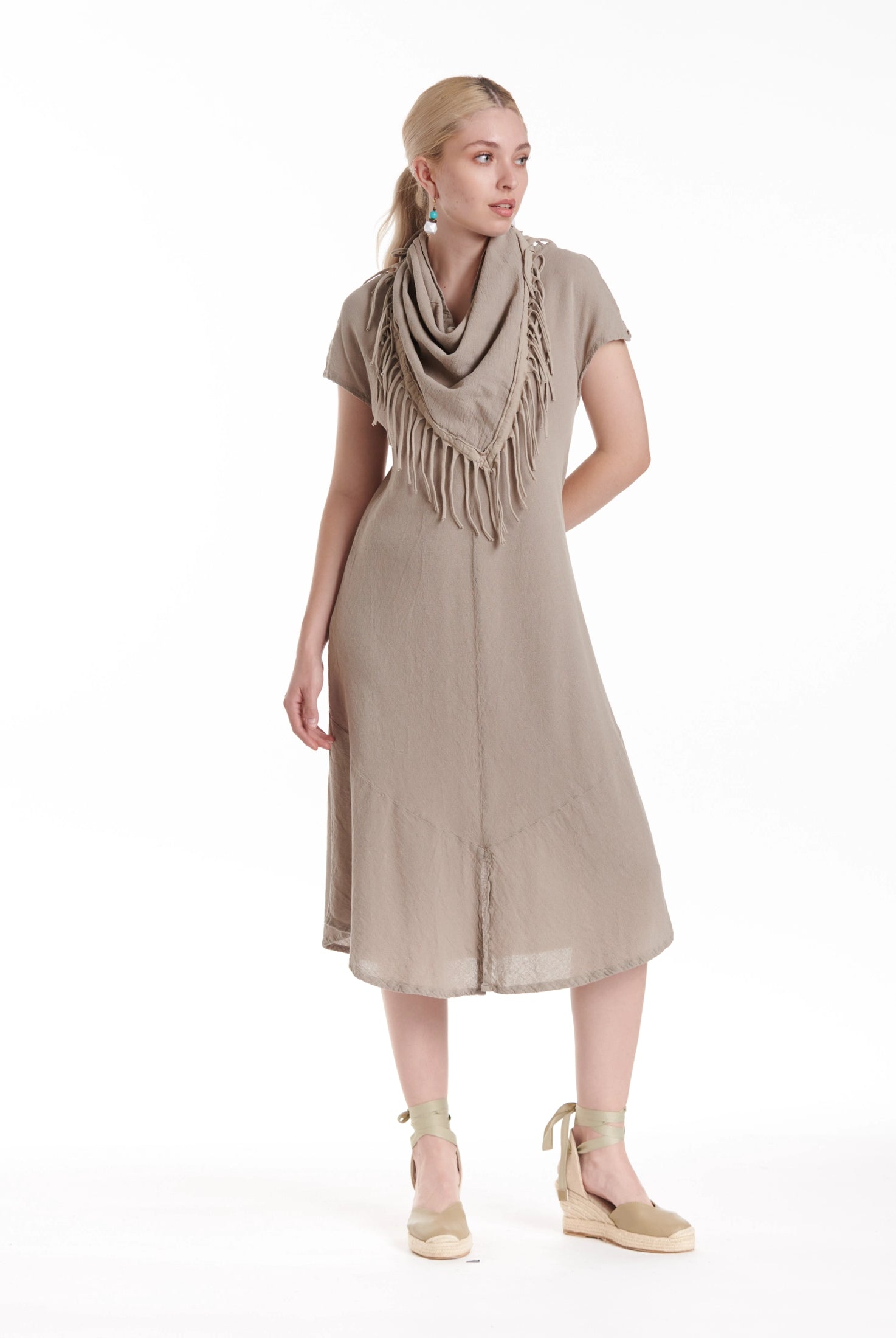 Triangle Cotton Gauze Scarf-Oh My Gauze