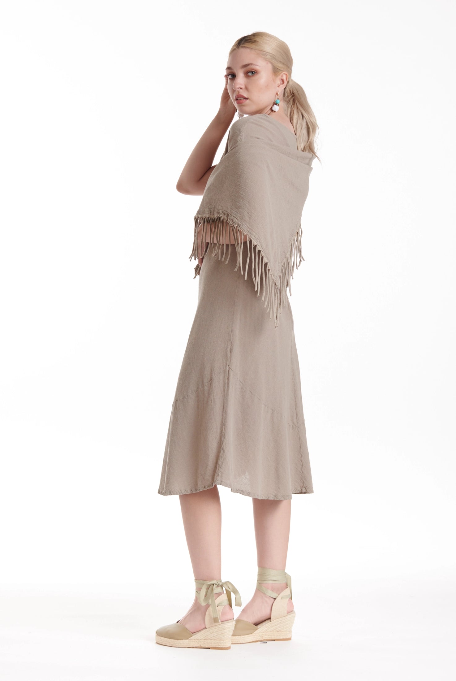 Triangle Cotton Gauze Scarf-Oh My Gauze