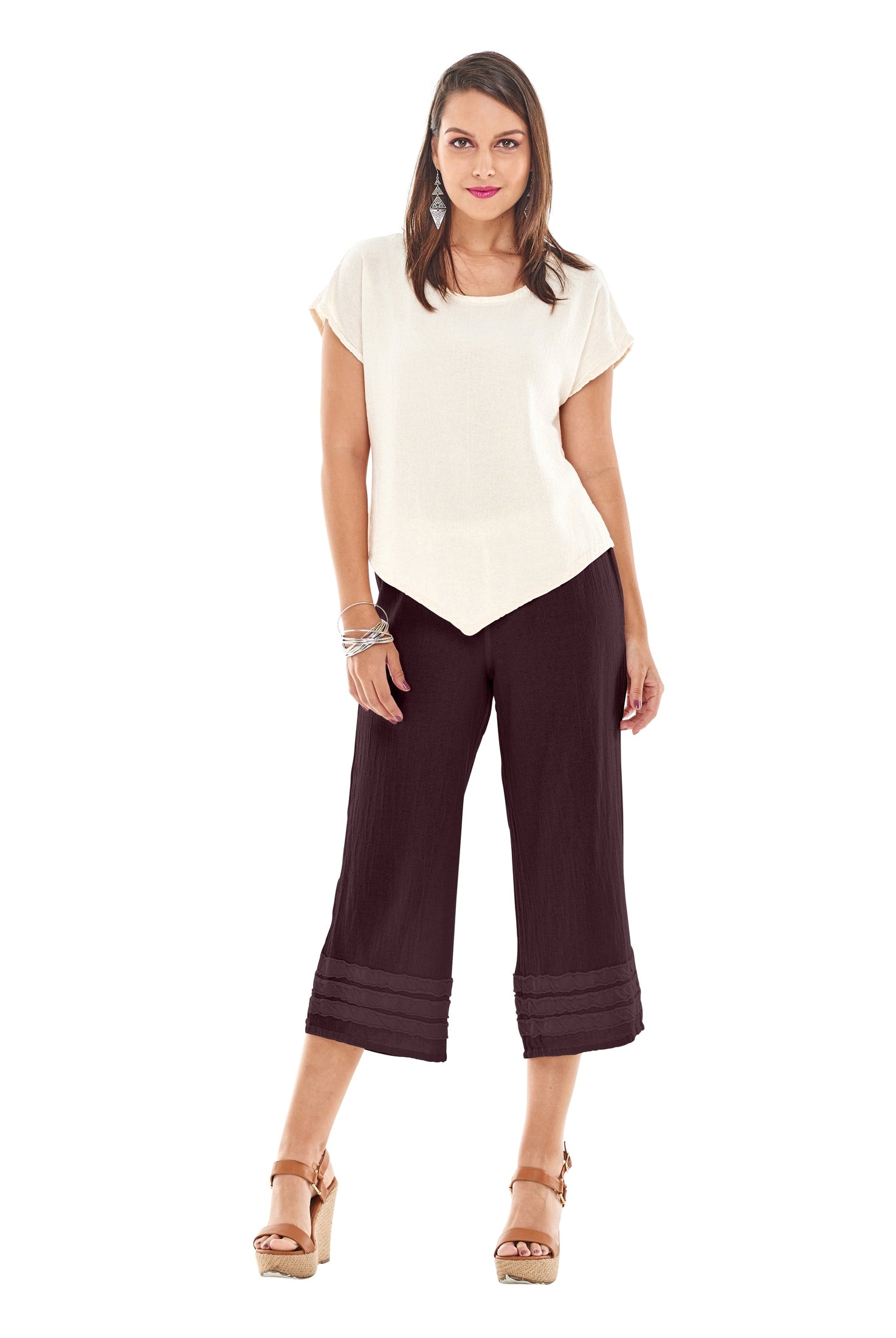 Nimo Cotton Gauze Pants - New-Oh My Gauze