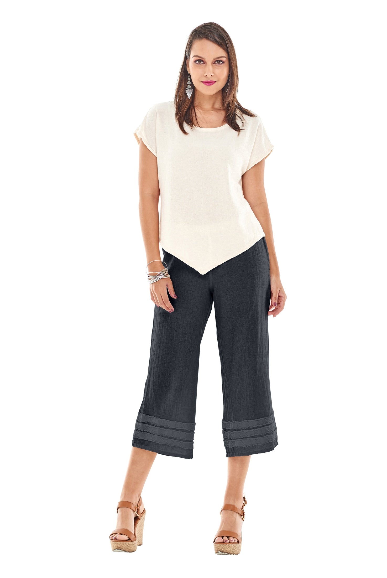 Nimo Cotton Gauze Pants - New-Oh My Gauze