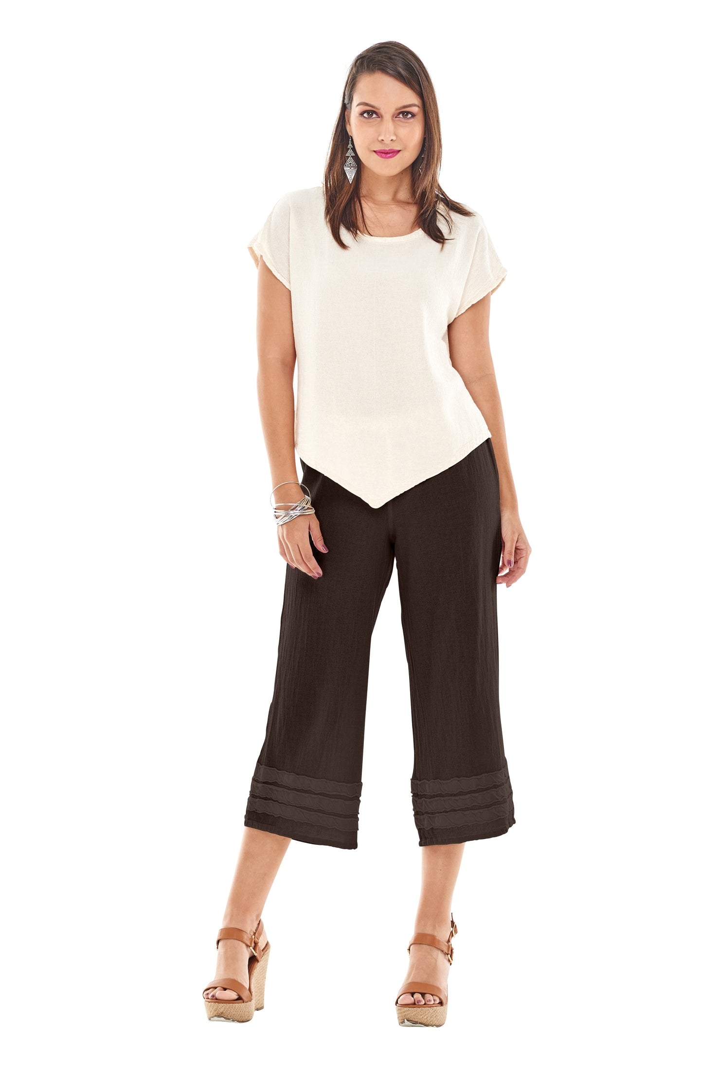 Nimo Cotton Gauze Pants - New-Oh My Gauze