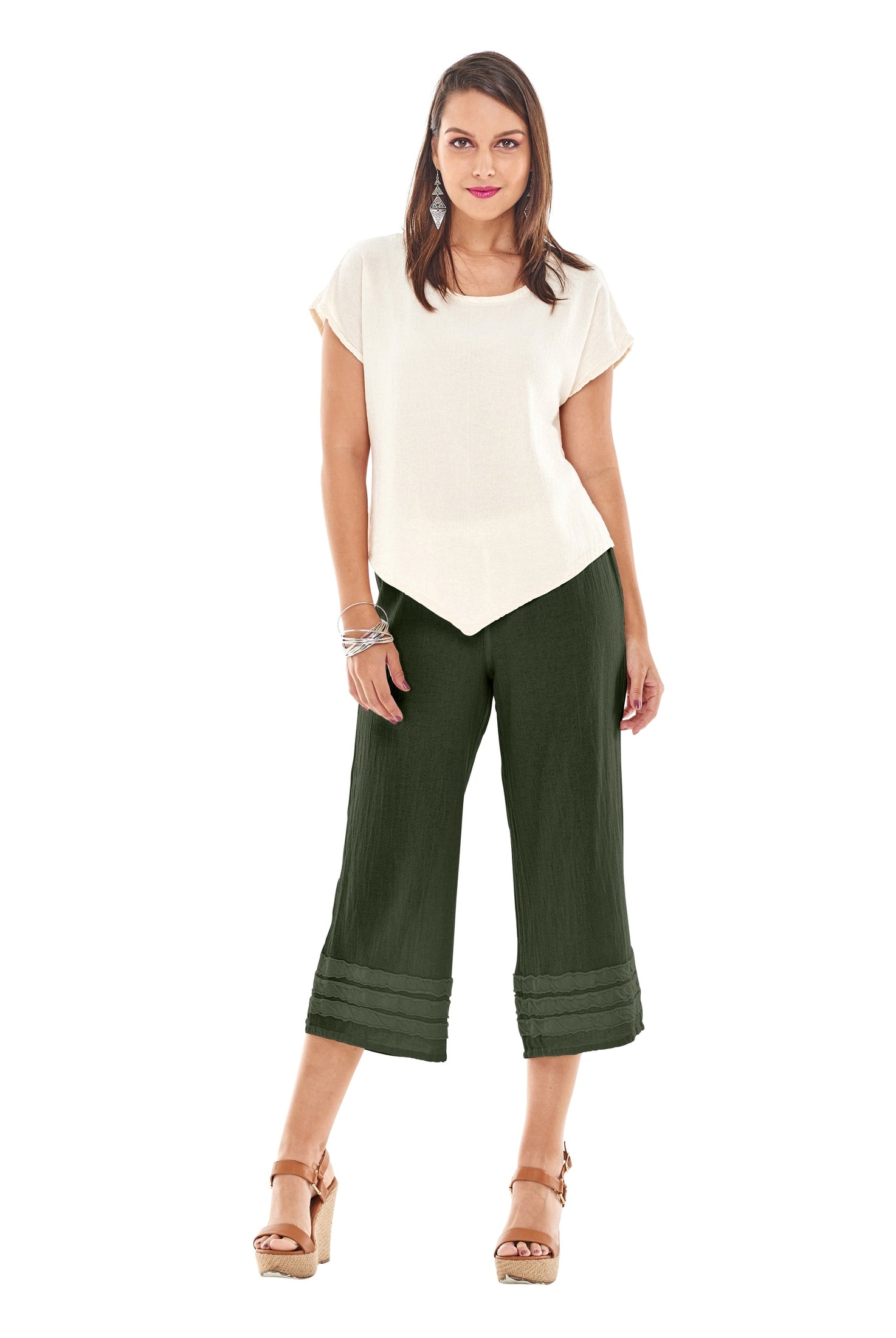 Nimo Cotton Gauze Pants - New-Oh My Gauze