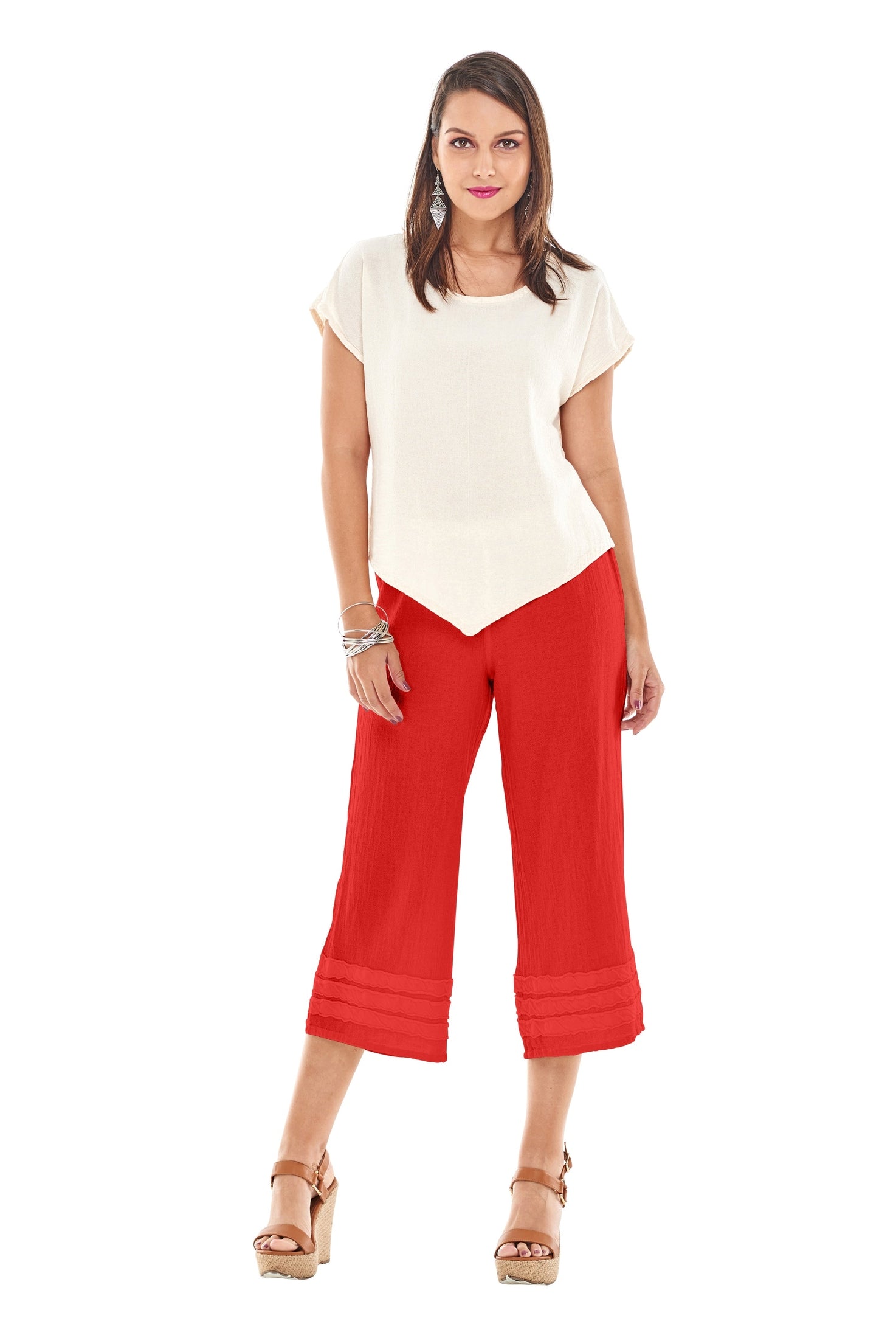 Nimo Cotton Gauze Pants - New-Oh My Gauze