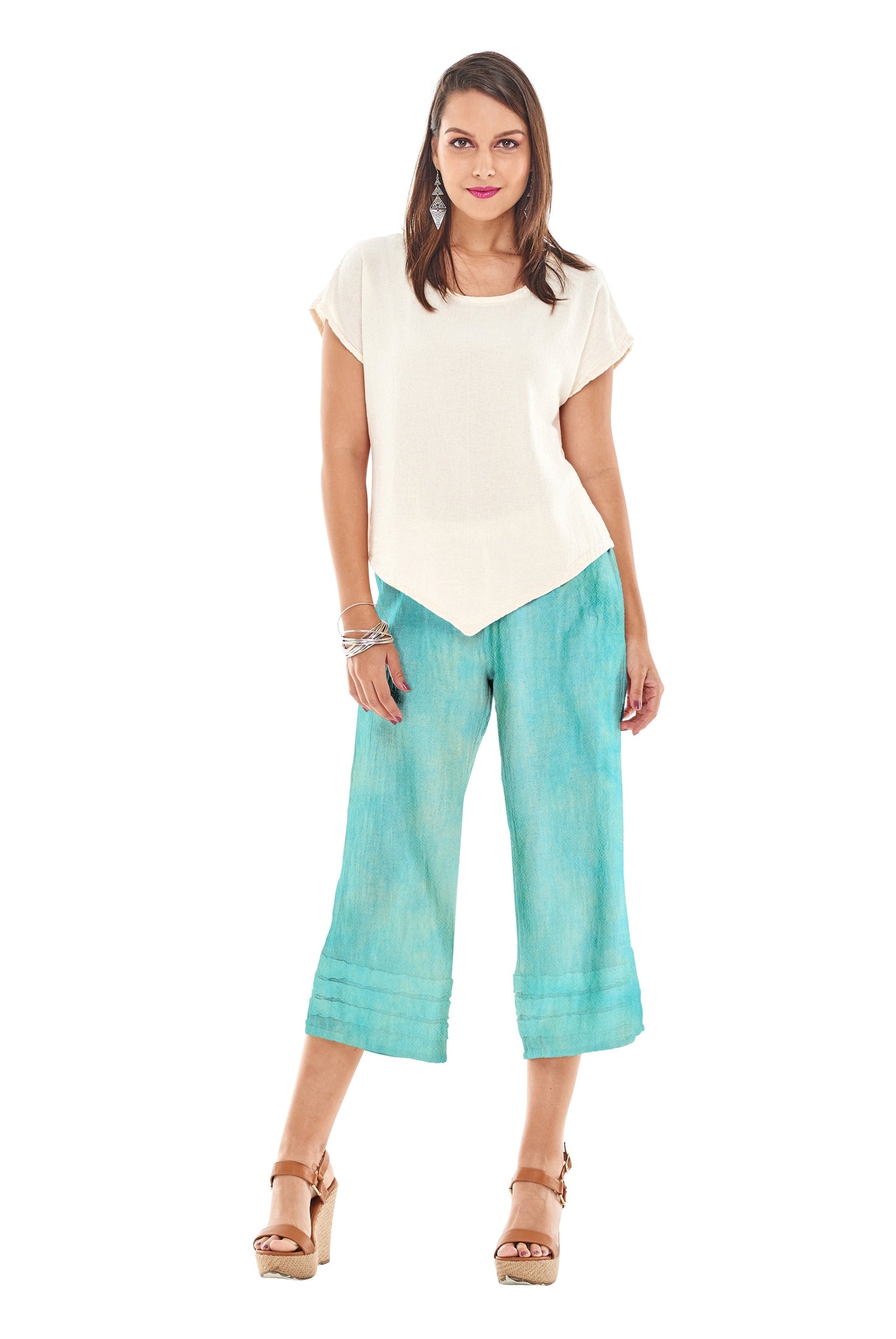 Nimo Cotton Gauze Pants - New-Oh My Gauze