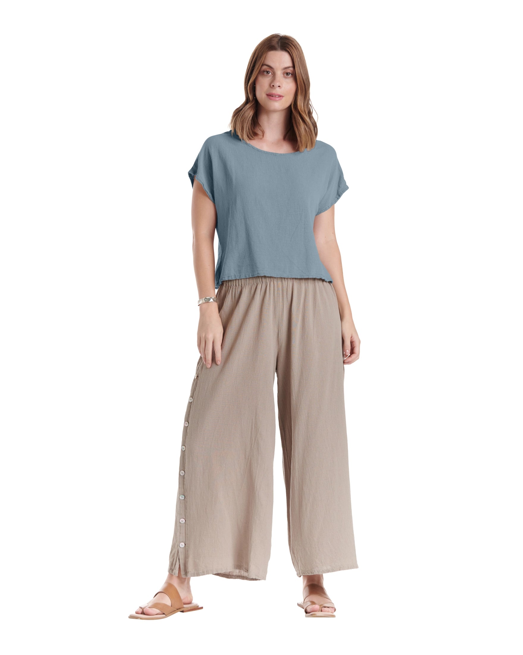 Olga Cotton Gauze Blouse-Oh My Gauze