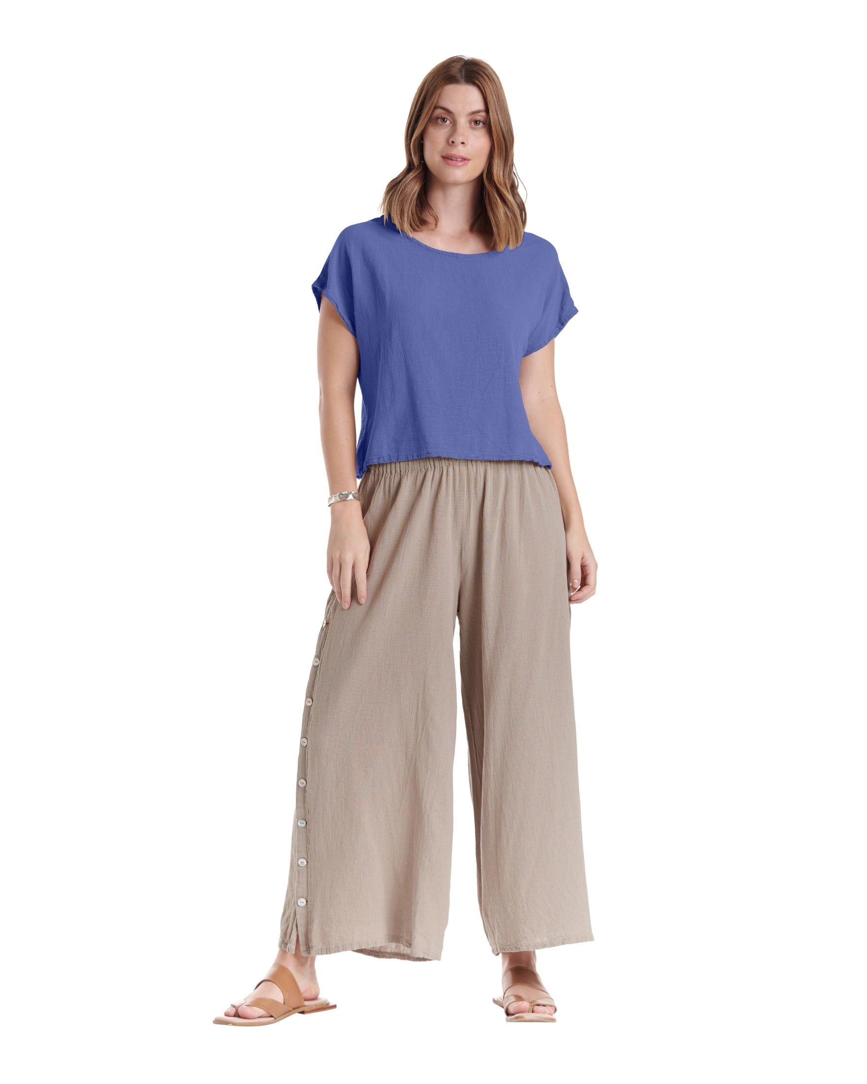 Olga Cotton Gauze Blouse-Oh My Gauze