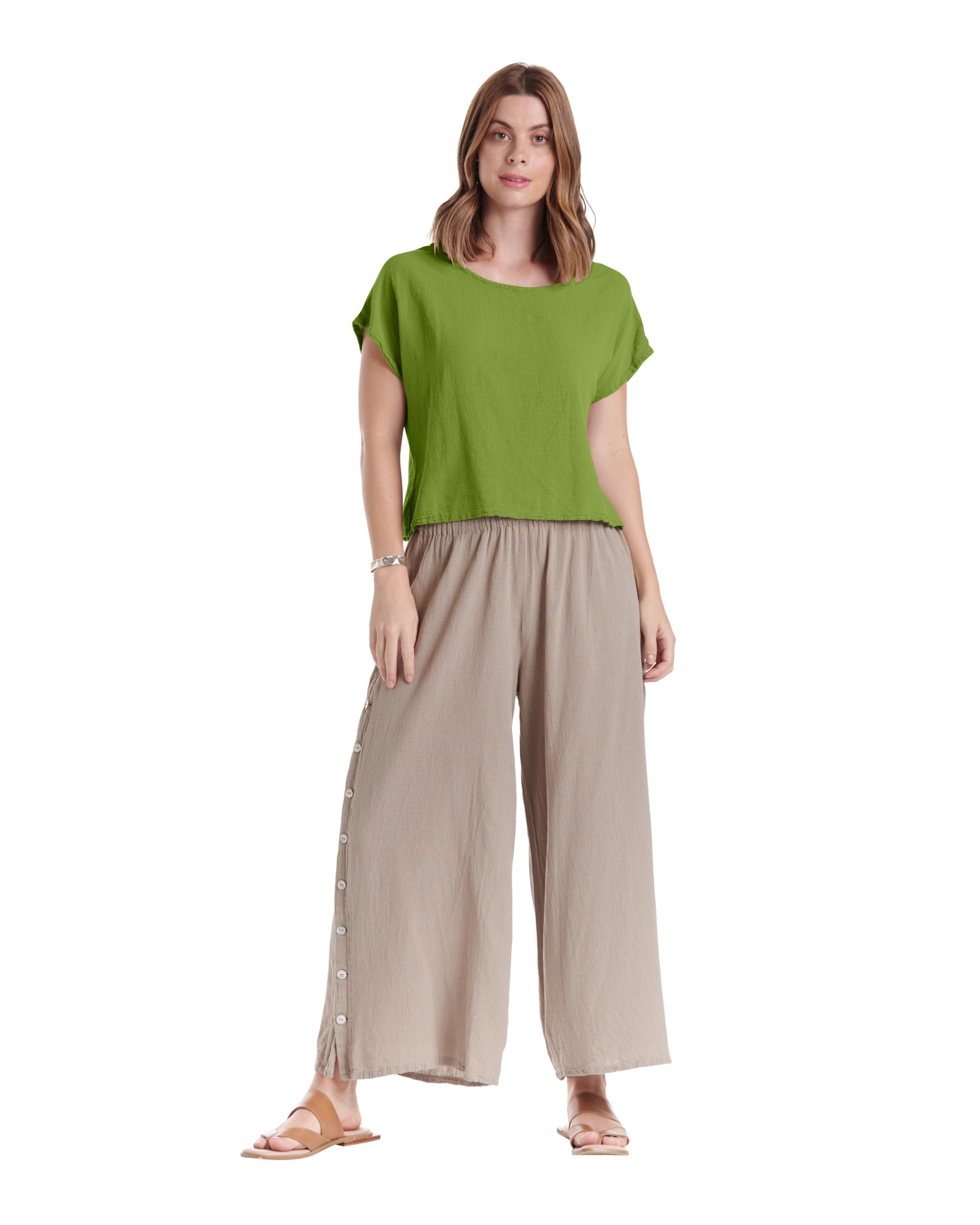 Olga Cotton Gauze Blouse-Oh My Gauze