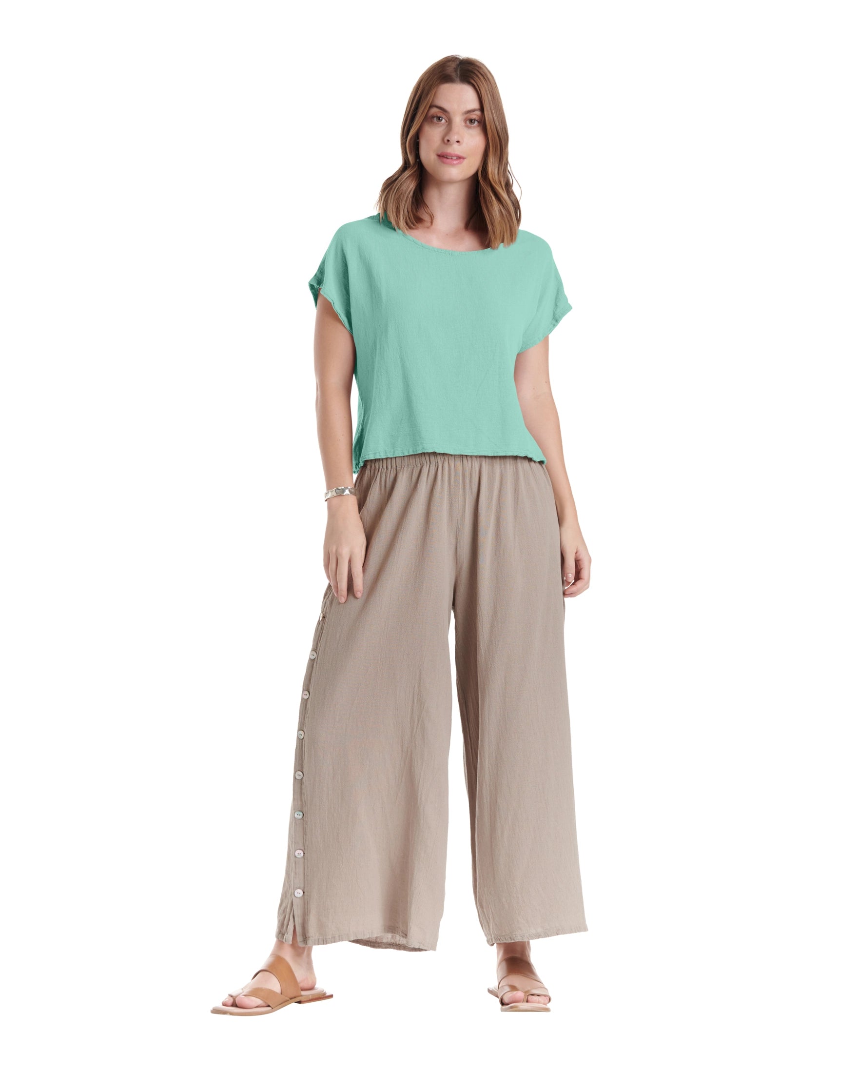 Olga Cotton Gauze Blouse-Oh My Gauze