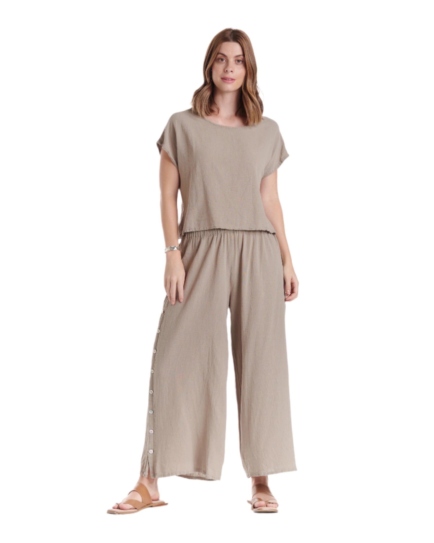 Olga Cotton Gauze Blouse-Oh My Gauze