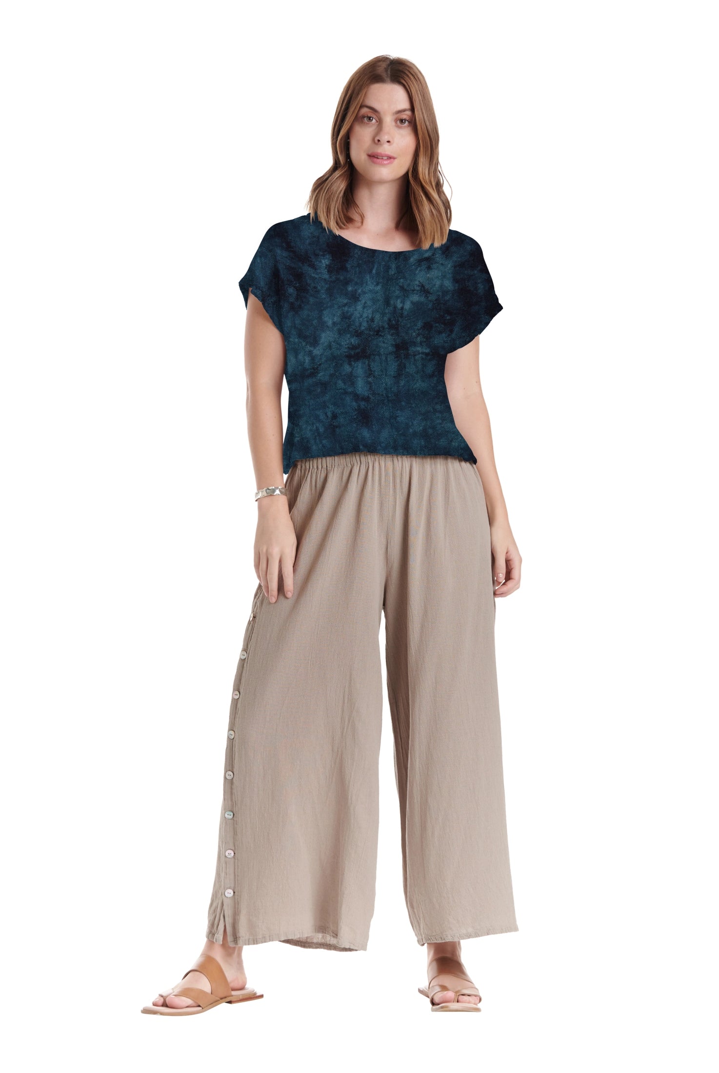 Olga Cotton Gauze Blouse – New Arrival-Oh My Gauze