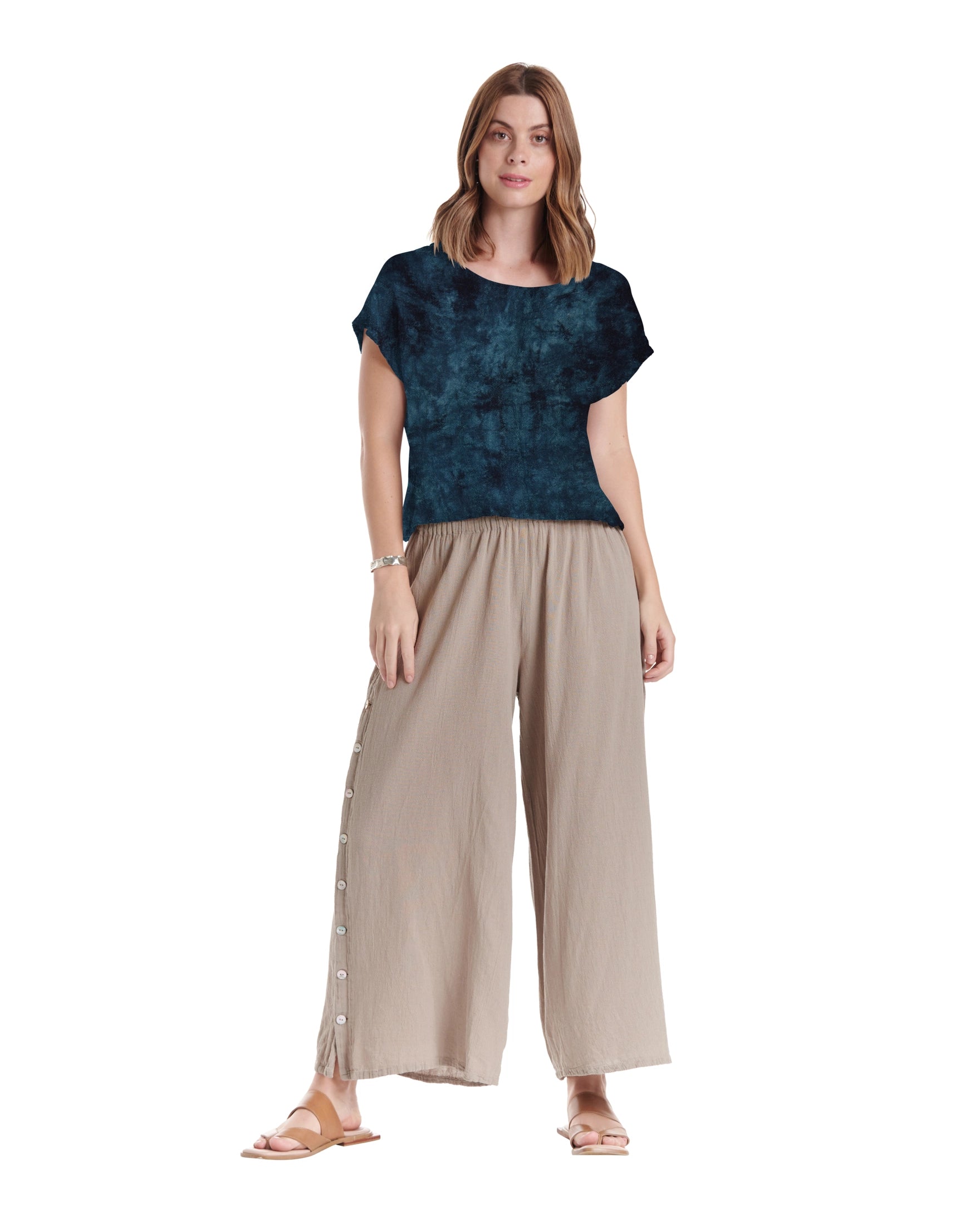 Olga Cotton Gauze Blouse – New Arrival-Oh My Gauze