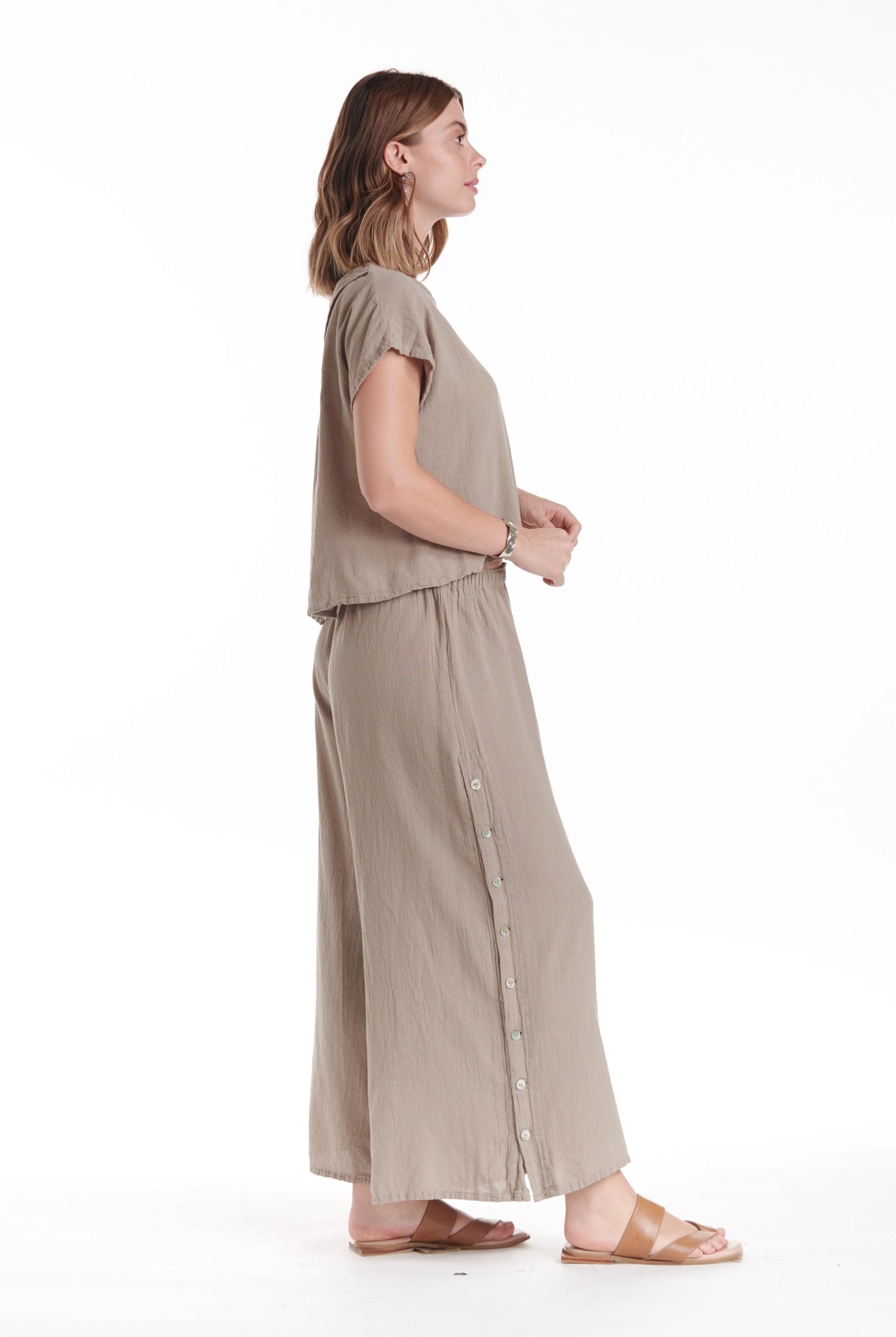 Olga Cotton Gauze Blouse – New Arrival-Oh My Gauze