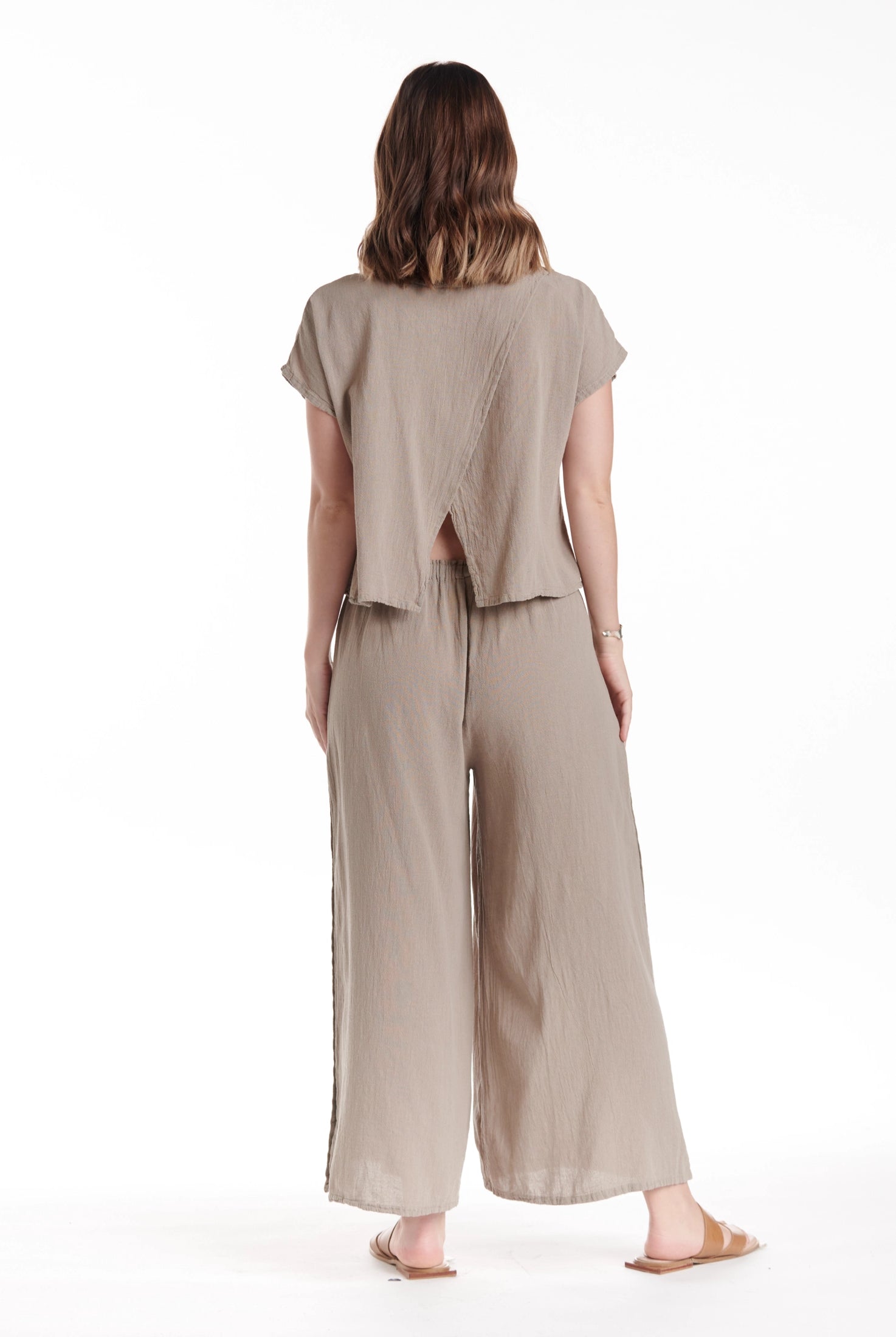 Olga Cotton Gauze Blouse – New Arrival-Oh My Gauze