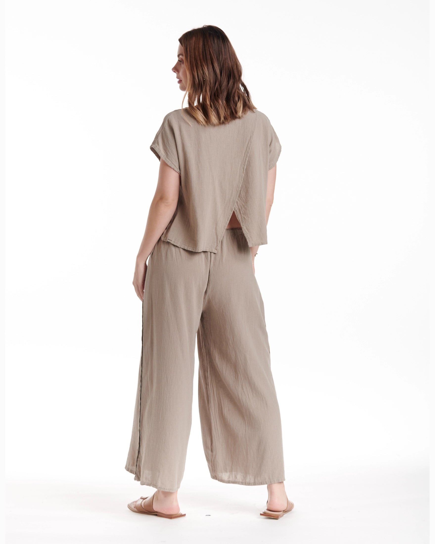 Olga Cotton Gauze Blouse – New Arrival-Oh My Gauze